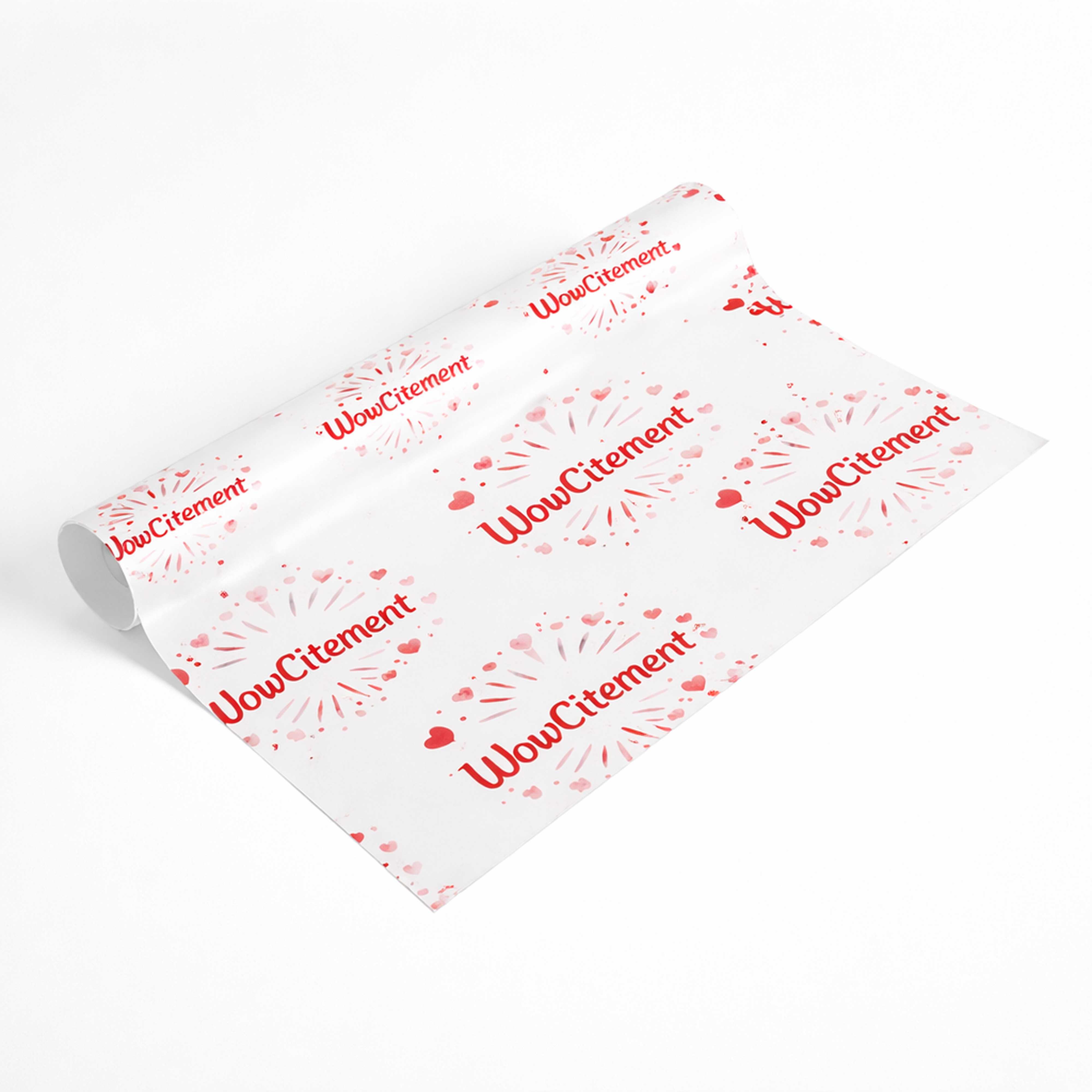 Surprise the Wow™ – Premium Valentine’s Gift Wrapping Paper | Romantic Heart Design Wrapping Sheets | Perfect for Gifts &amp; Crafts