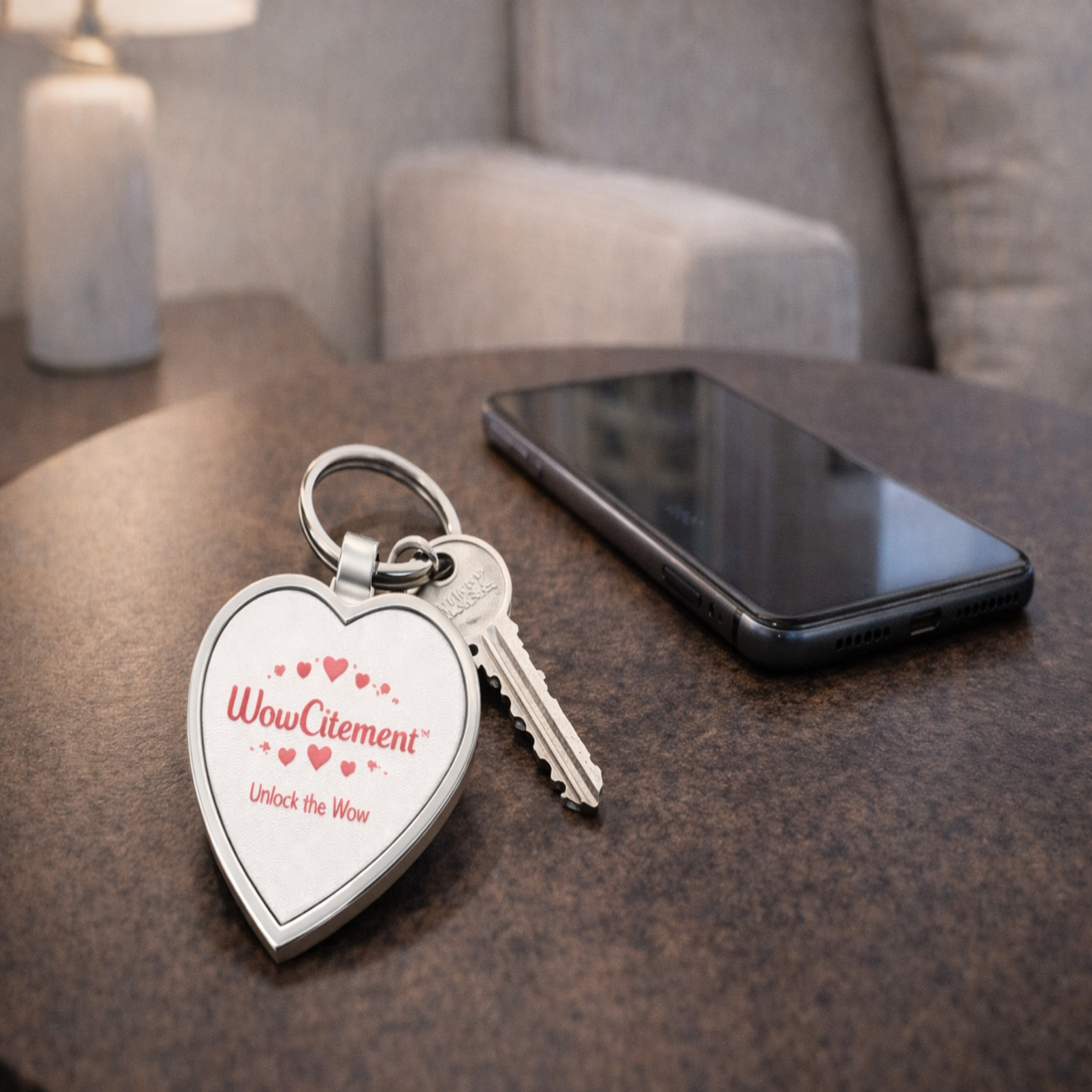 Unlock the Wow™ – Heart Keychain | Romantic Valentine’s Gift for Her or Him Perfect Valentine Accessory for Girlfriend, Boyfriend, or Best Friend product thumbnail image Unlock the Wow™ – Heart Keychain | Romantic Valentine’s Gift for Her or Him Perfect Valentine Accessory for Girlfriend, Boyfriend, or Best Friend product thumbnail image