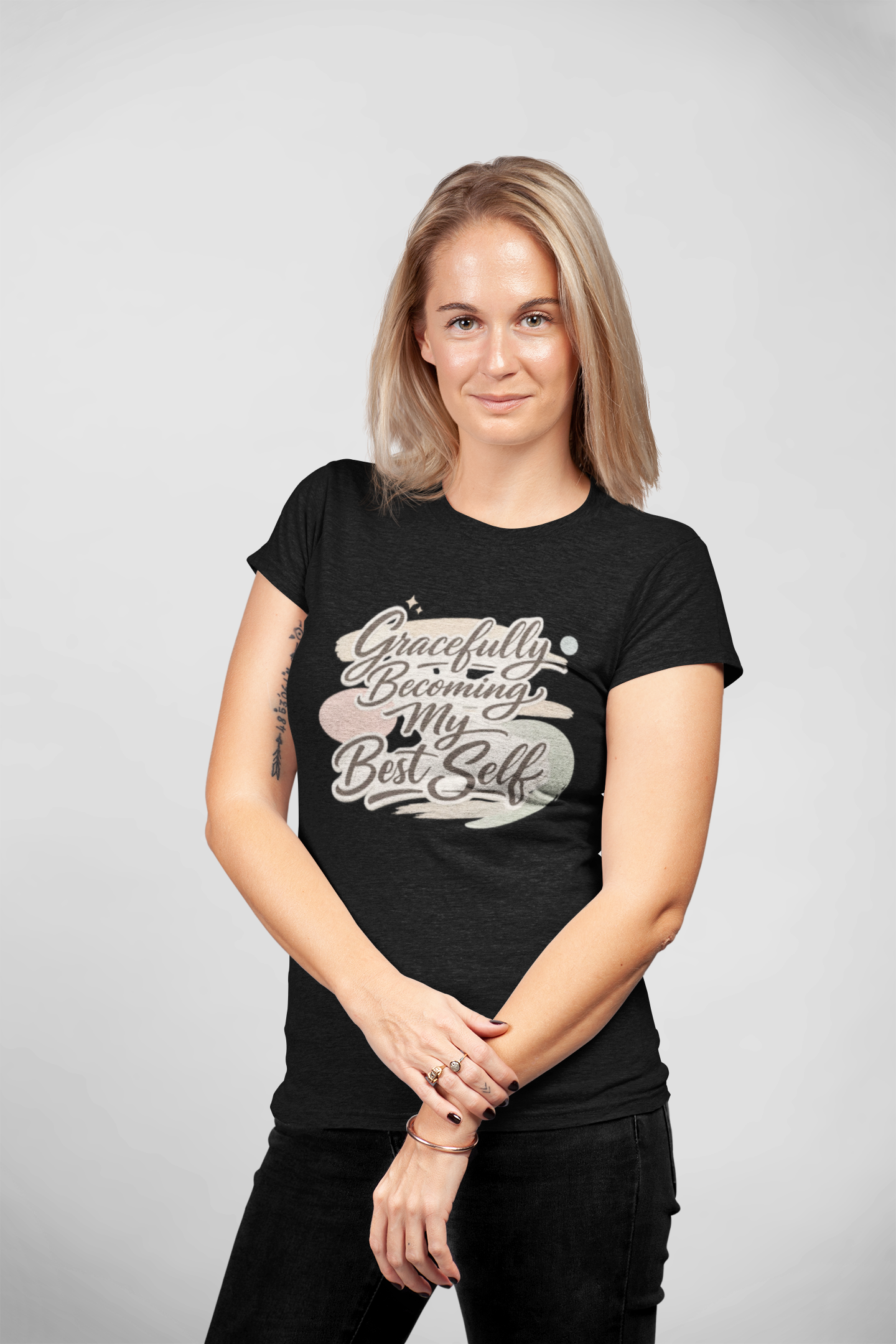 Gracefully Becoming My Best Self T-Shirt product thumbnail image Gracefully Becoming My Best Self T-Shirt product thumbnail image