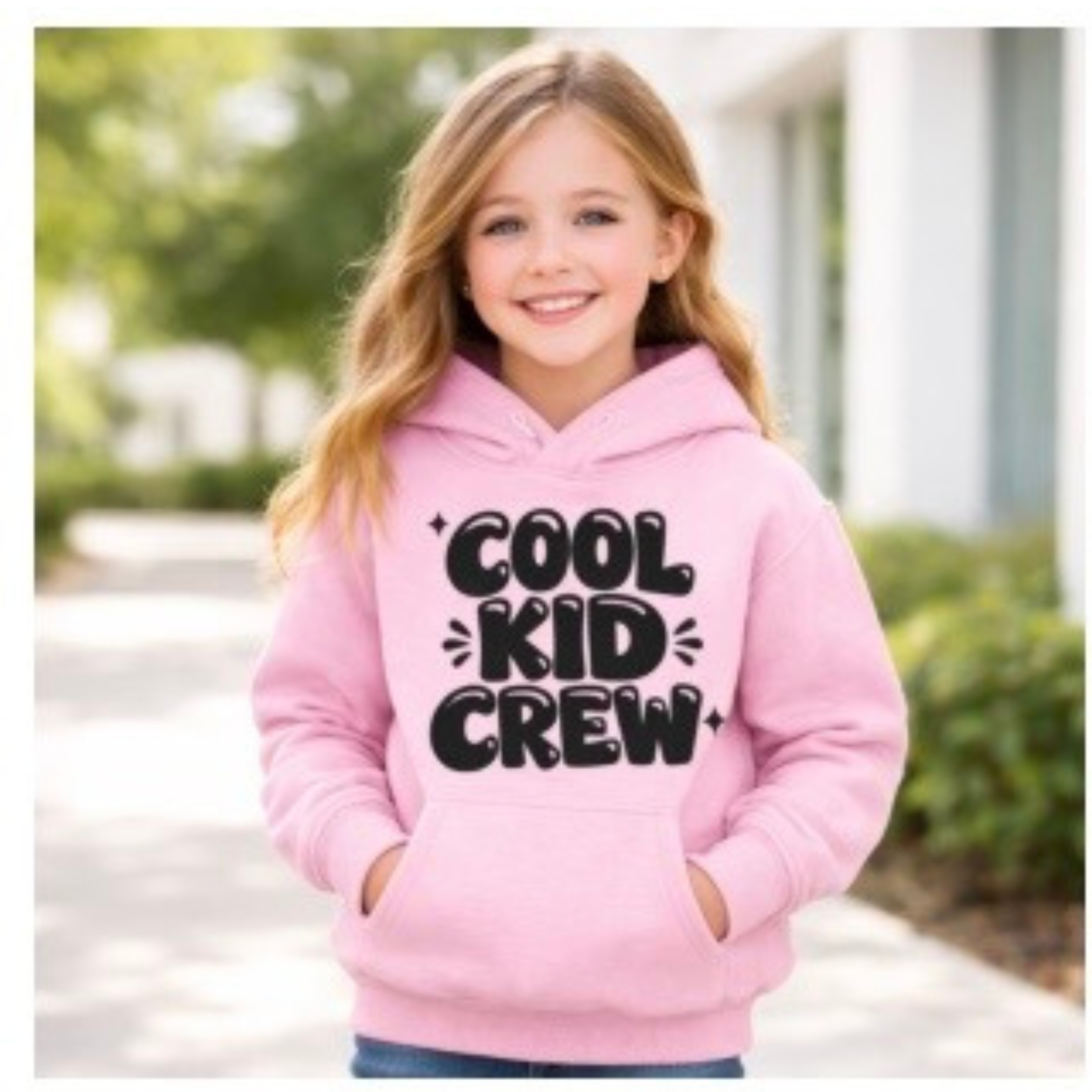 Cool Kid Crew Hooded Sweatshirt — Youth Hoodie product thumbnail image Cool Kid Crew Hooded Sweatshirt — Youth Hoodie product thumbnail image