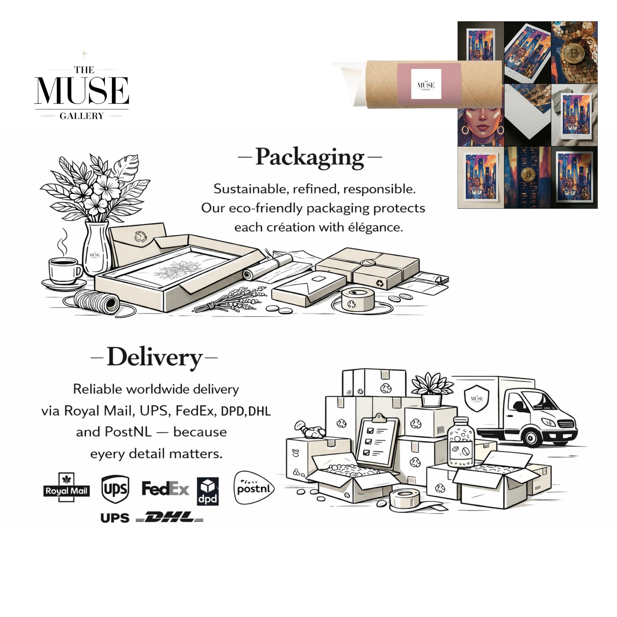 Corte Corsica Poster – Charming Old Town Street with Woman &amp; Cat Art Print product thumbnail image