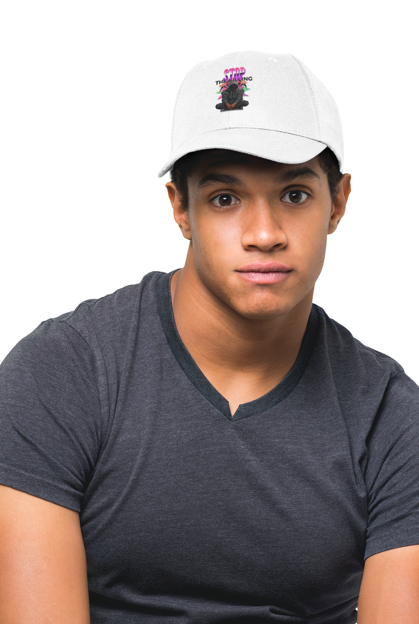 STOP THE KILLING Unisex Dad Cap | Embroidered Statement Hat | Low-Profile Cotton Cap | 5 Color Options | LifeCoachDesigns.shop Exclusive product thumbnail image