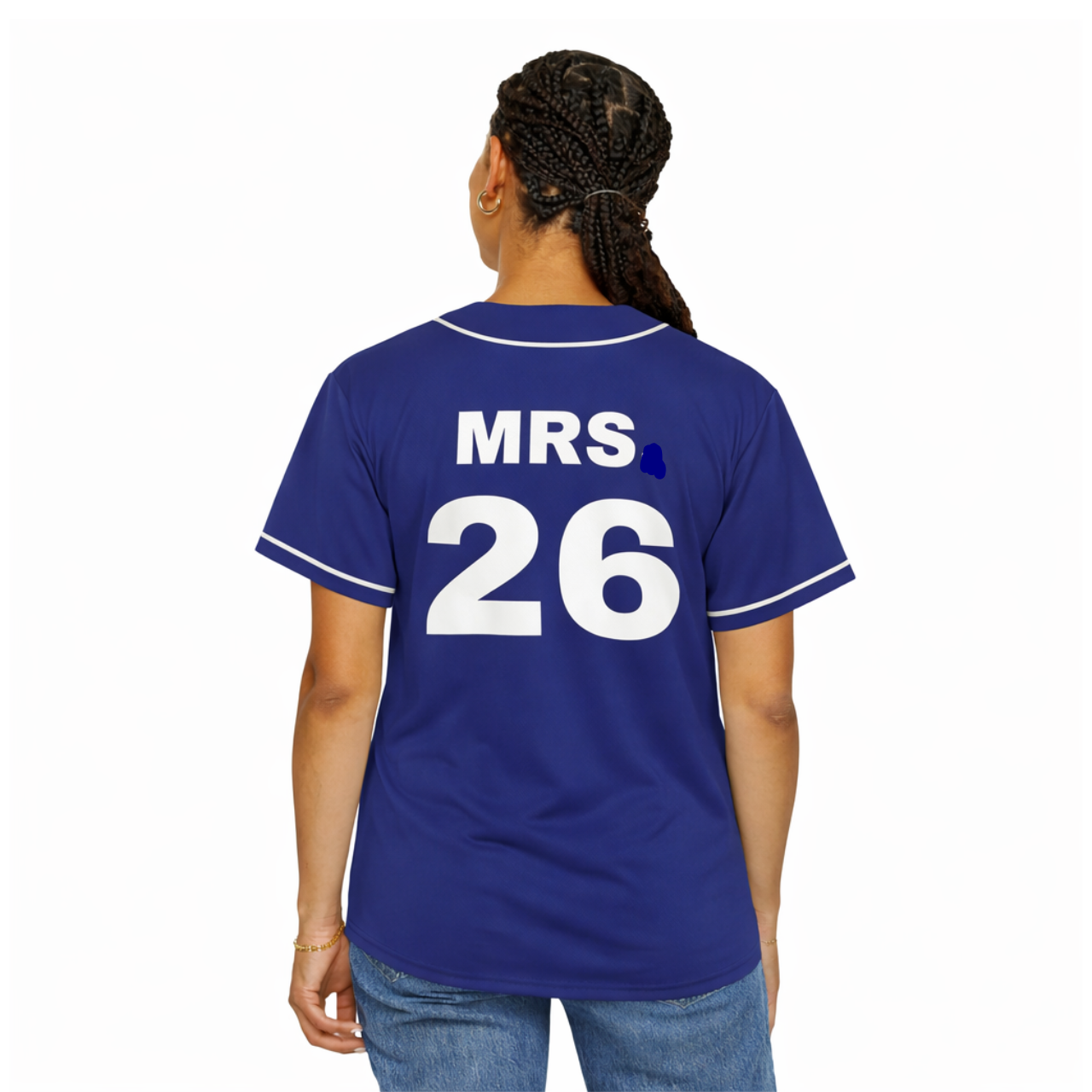 Bride Baseball Jersey - Navy product thumbnail image Bride Baseball Jersey - Navy product thumbnail image