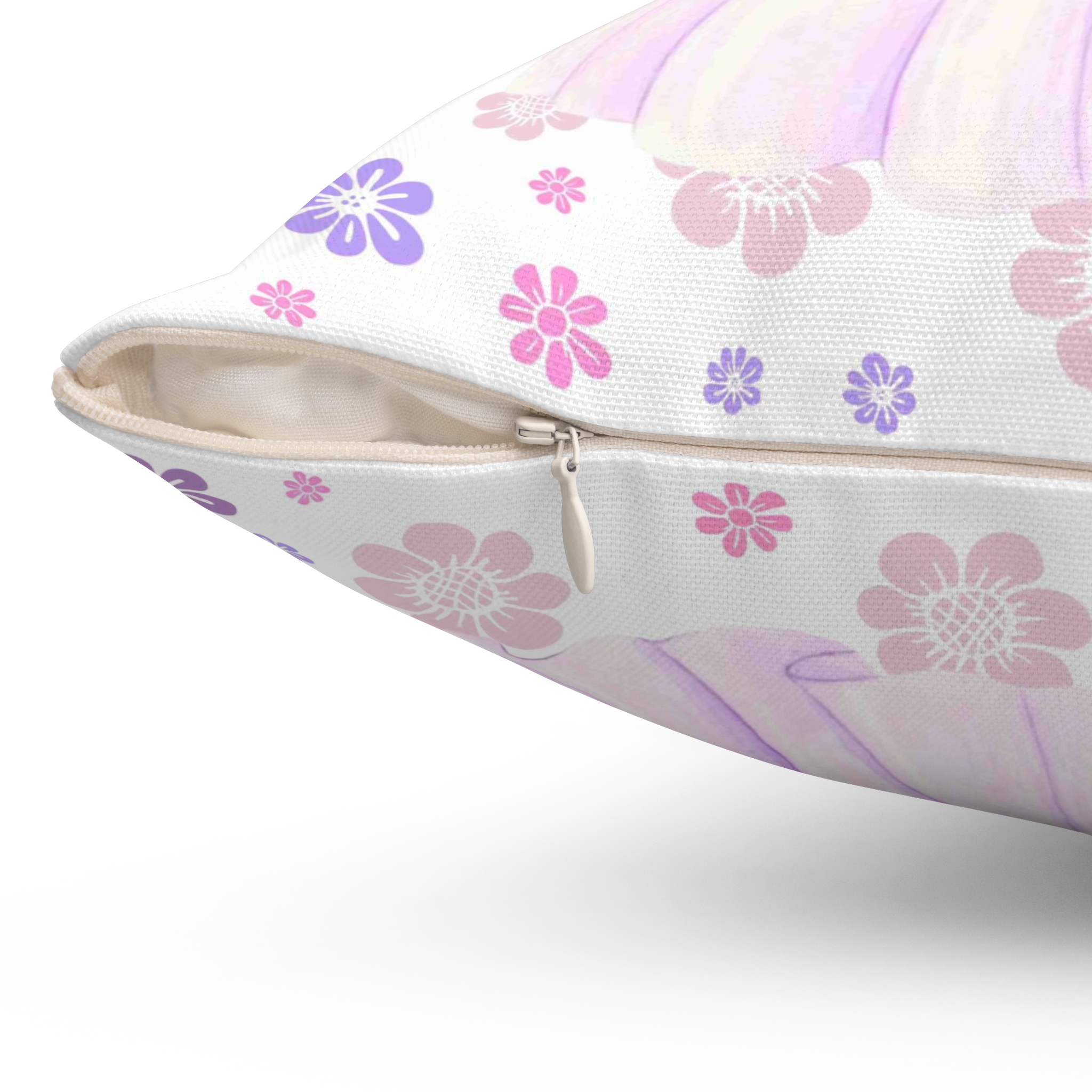 Princess Bride Illustration Pillow | Pink Blue Floral Ballgown Throw Cushion product thumbnail image Princess Bride Illustration Pillow | Pink Blue Floral Ballgown Throw Cushion product thumbnail image