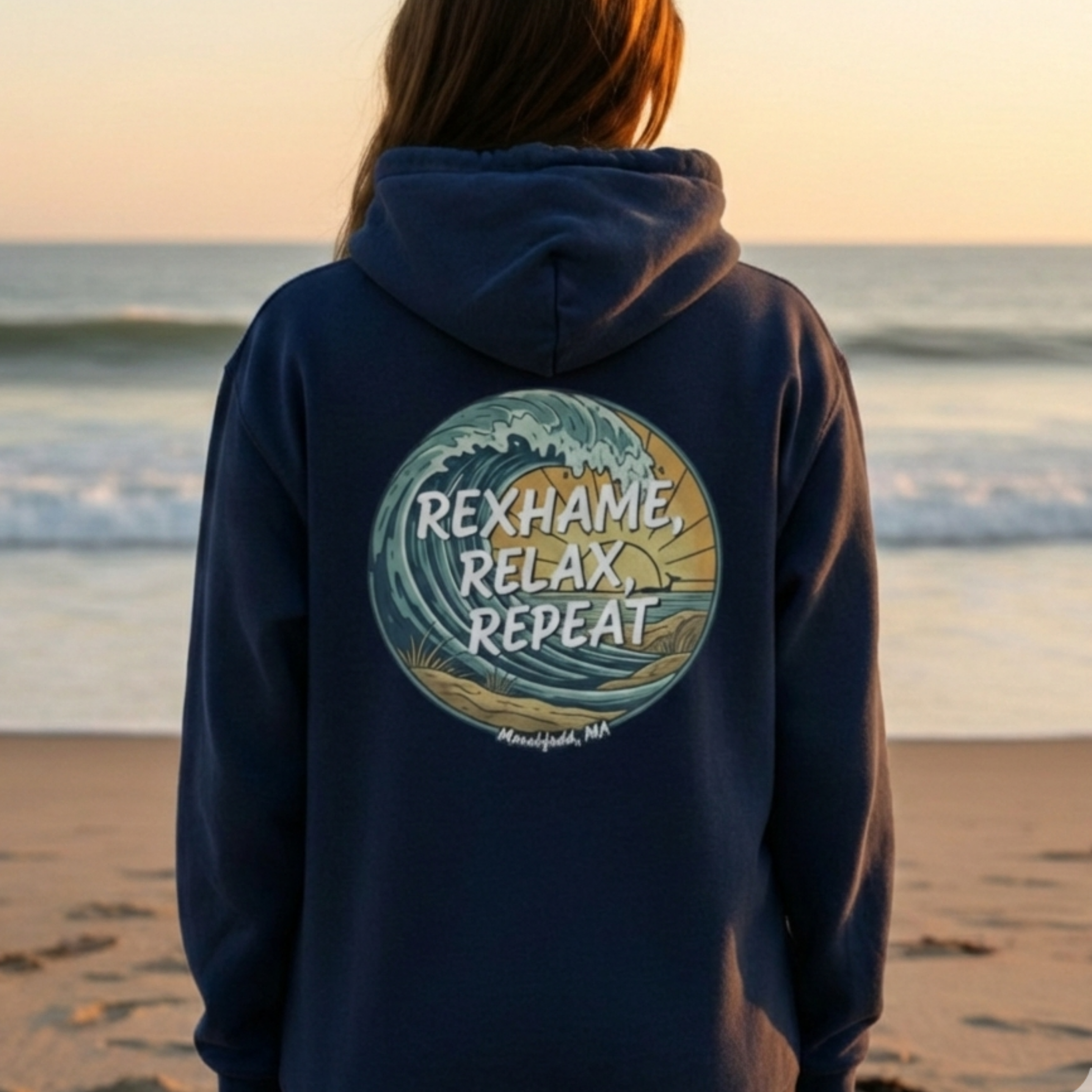 Rexhame, Relax, Repeat Hoodie – Marshfield Supply Co.