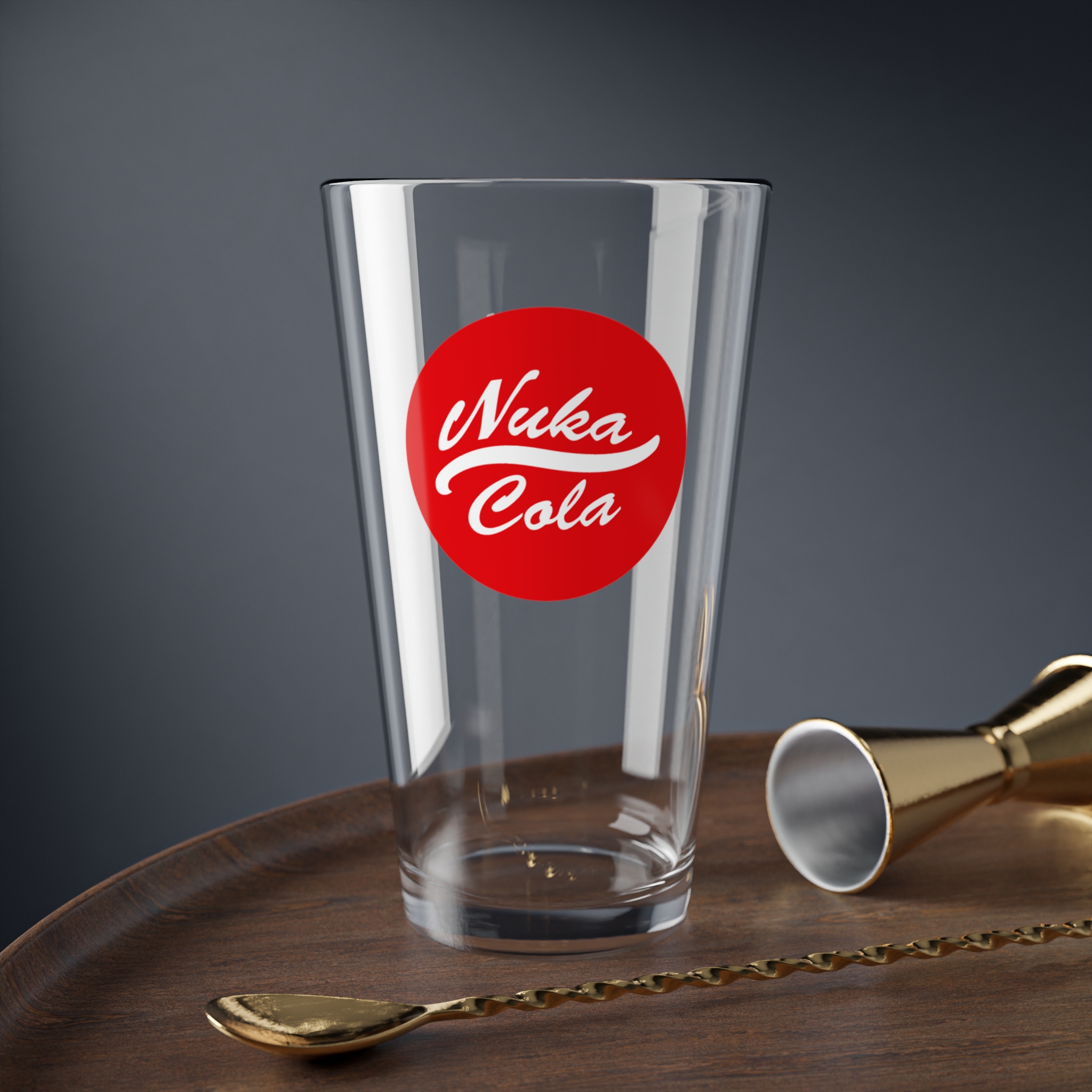 Nuka-Cola Pint Glass - Fallout | 16oz Gamer Drinking Glass product thumbnail image