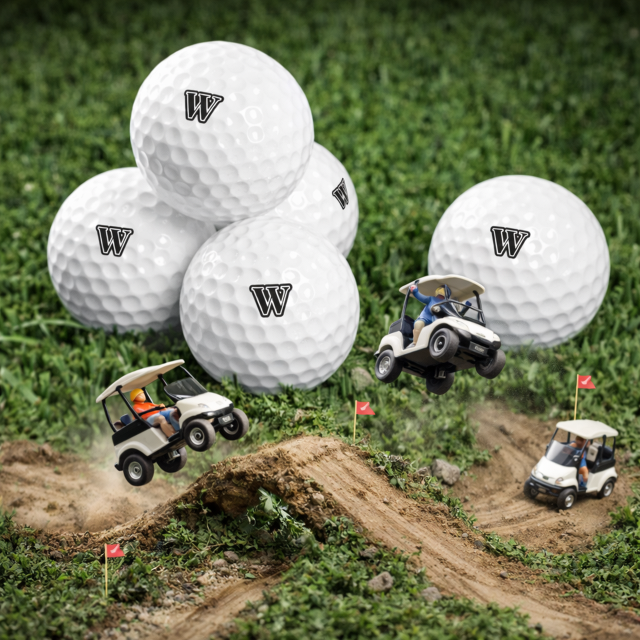 SS '26 WISER Golf Balls, 6pcs