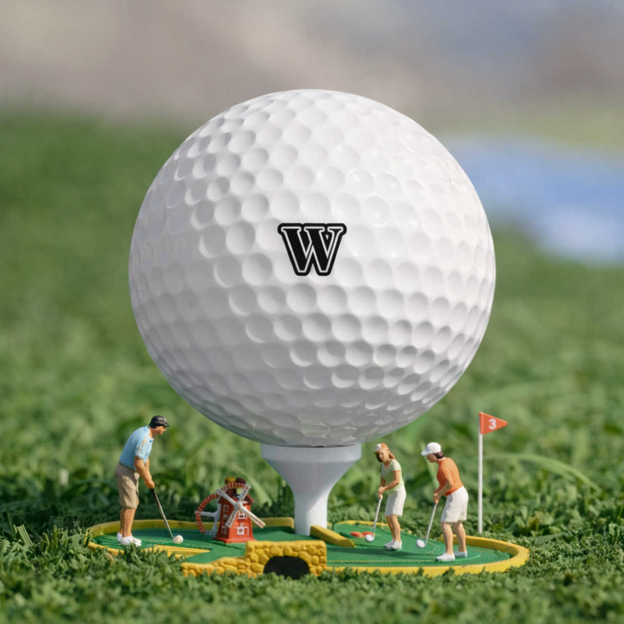 SS '26 WISER Golf Balls, 6pcs product thumbnail image