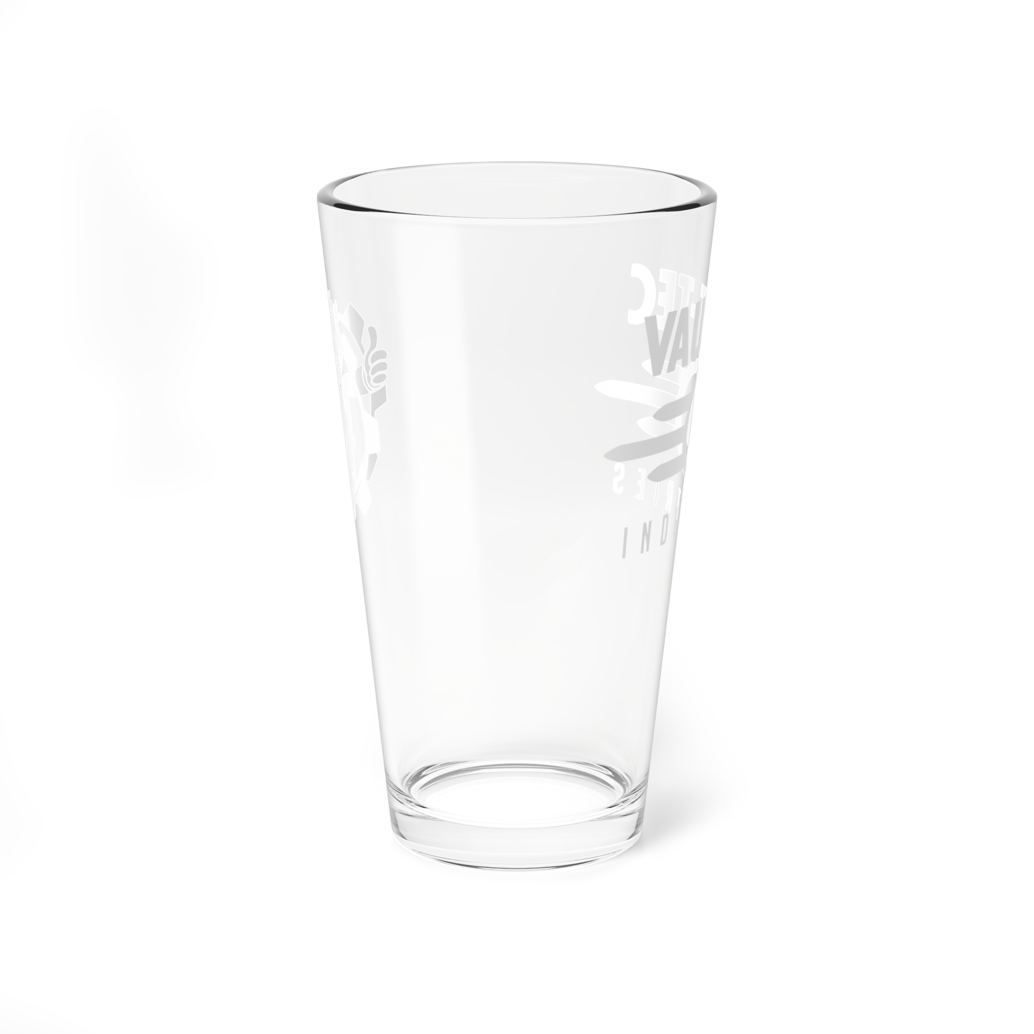 Vault-Tech Pint Glass - Fallout | 16oz Gamer Drinking Glass product thumbnail image Vault-Tech Pint Glass - Fallout | 16oz Gamer Drinking Glass product thumbnail image