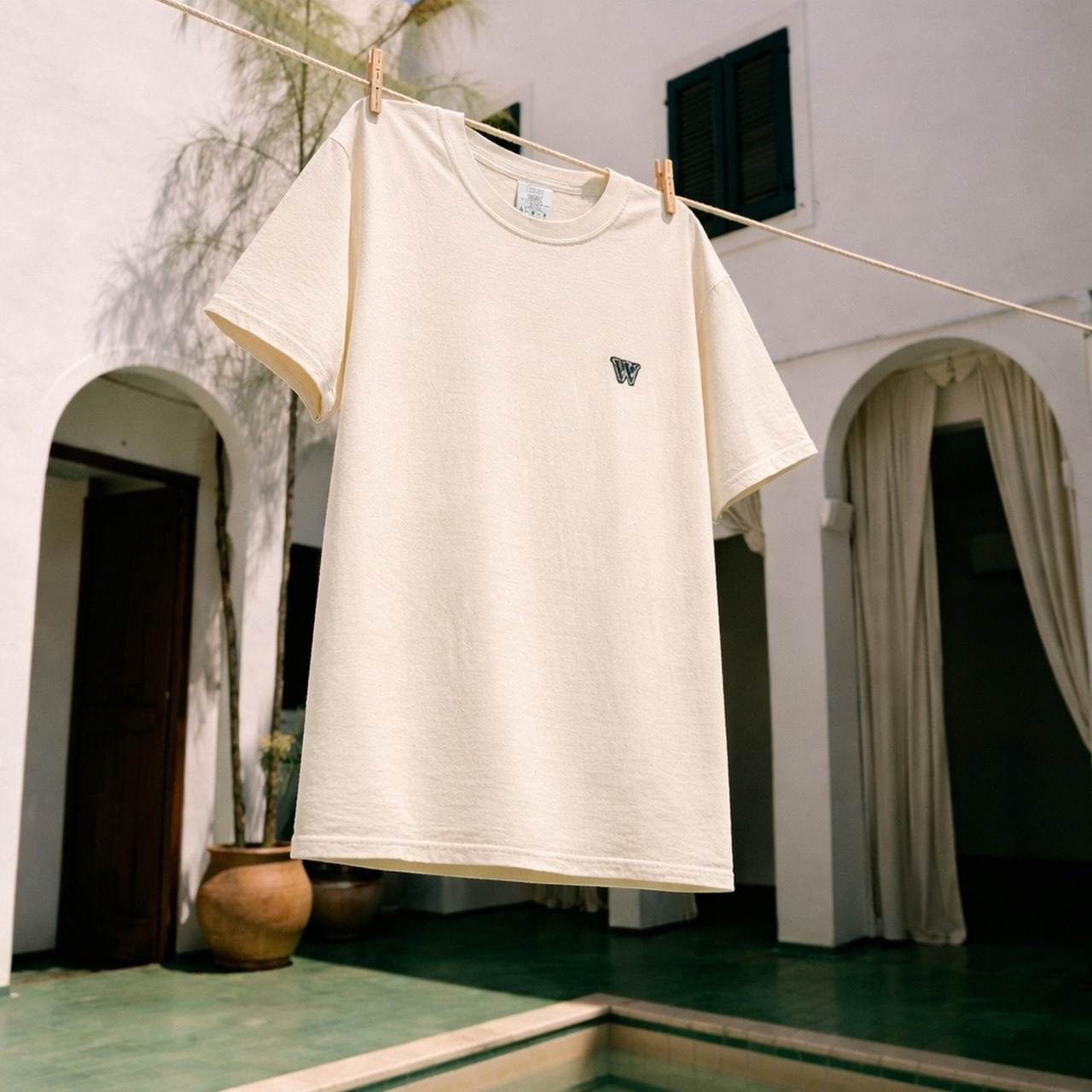 SS '26 WISER Embroidered Monogram Tee product thumbnail image SS '26 WISER Embroidered Monogram Tee product thumbnail image