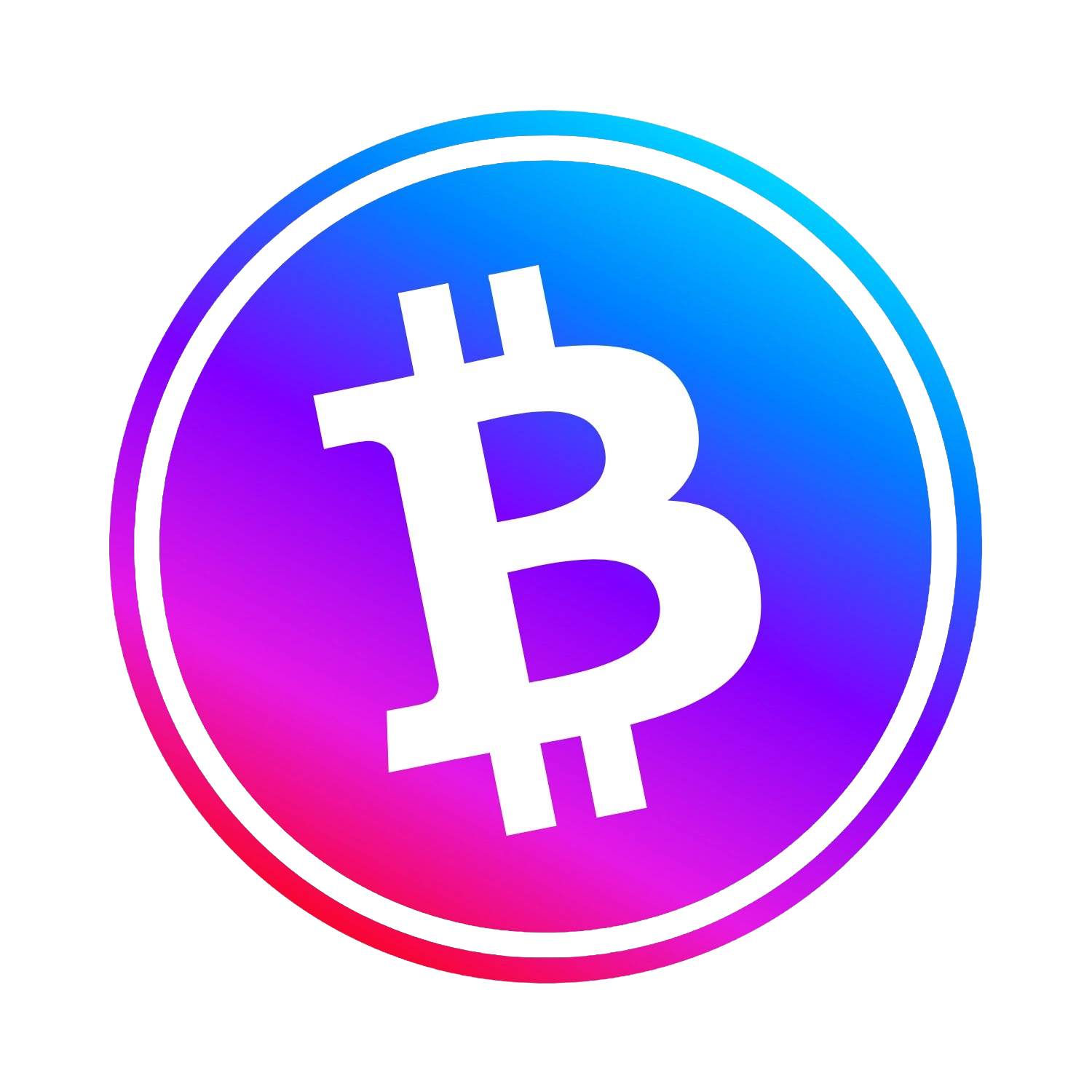 PulseBitcoin Logo Stainless Steel Keychain product thumbnail image