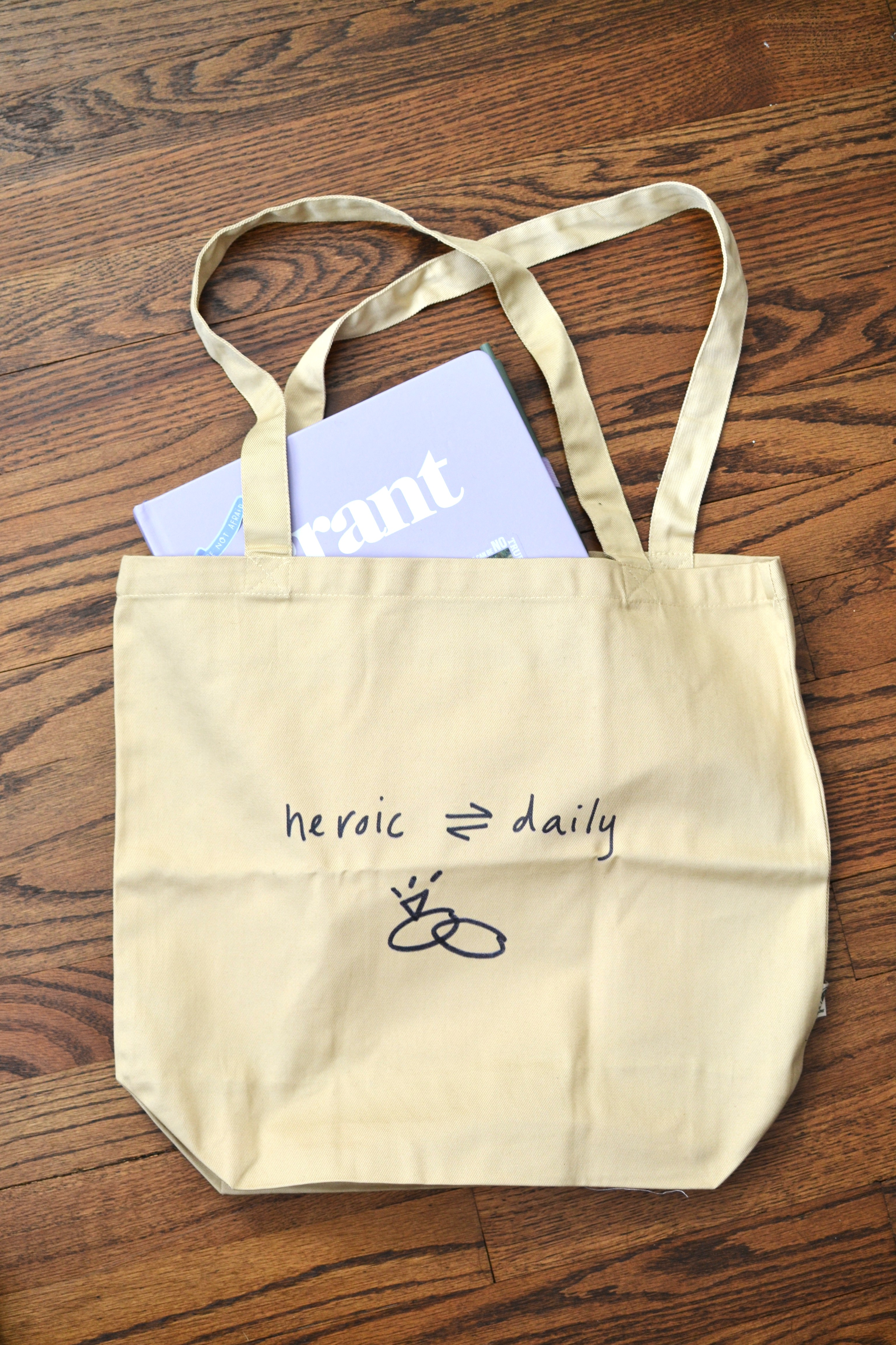 St. Zelie, Our Hero Tote Bag product thumbnail image St. Zelie, Our Hero Tote Bag product thumbnail image