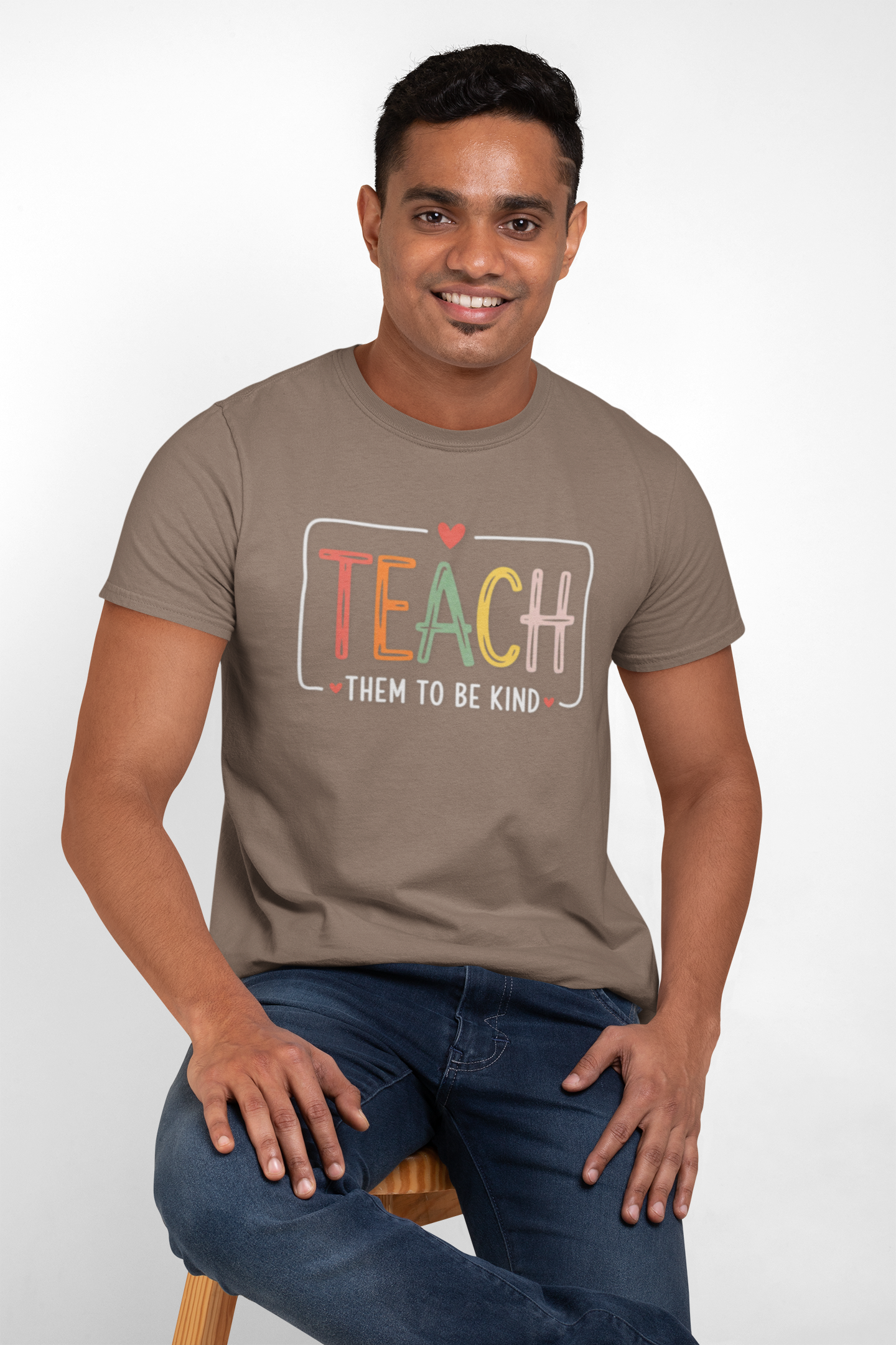 Teach Them To Be Kind — Teacher Kindness Classroom Tee