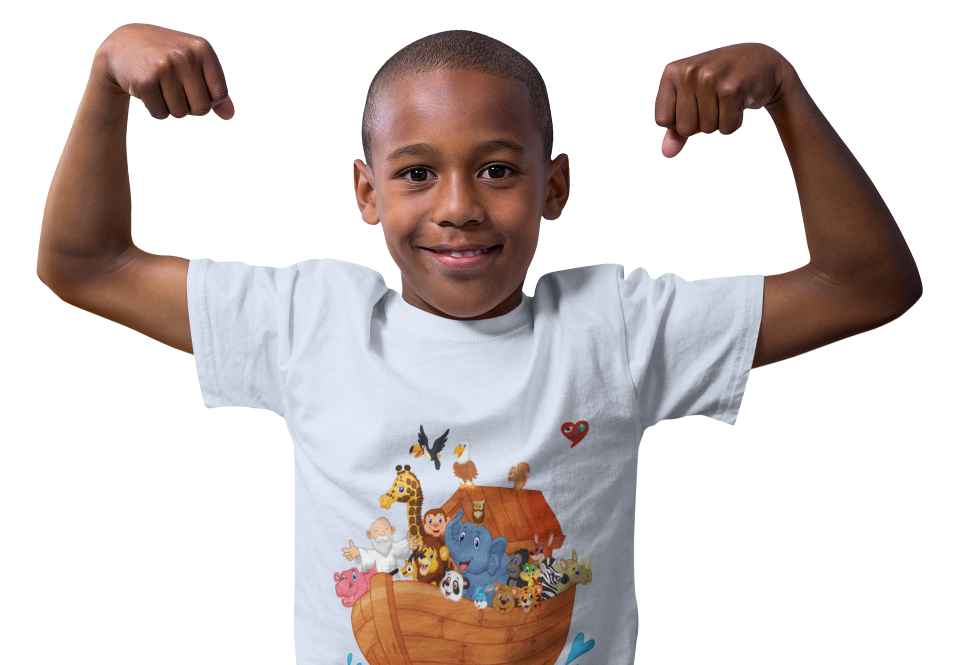 Kids Noah's Ark T-Shirt — Cute Animal Ark Tee for Toddlers product thumbnail image