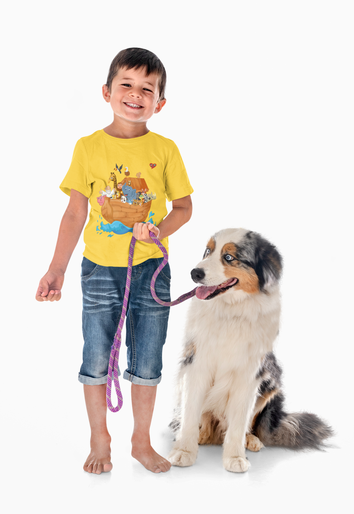 Kids Noah's Ark T-Shirt — Cute Animal Ark Tee for Toddlers product thumbnail image Kids Noah's Ark T-Shirt — Cute Animal Ark Tee for Toddlers product thumbnail image