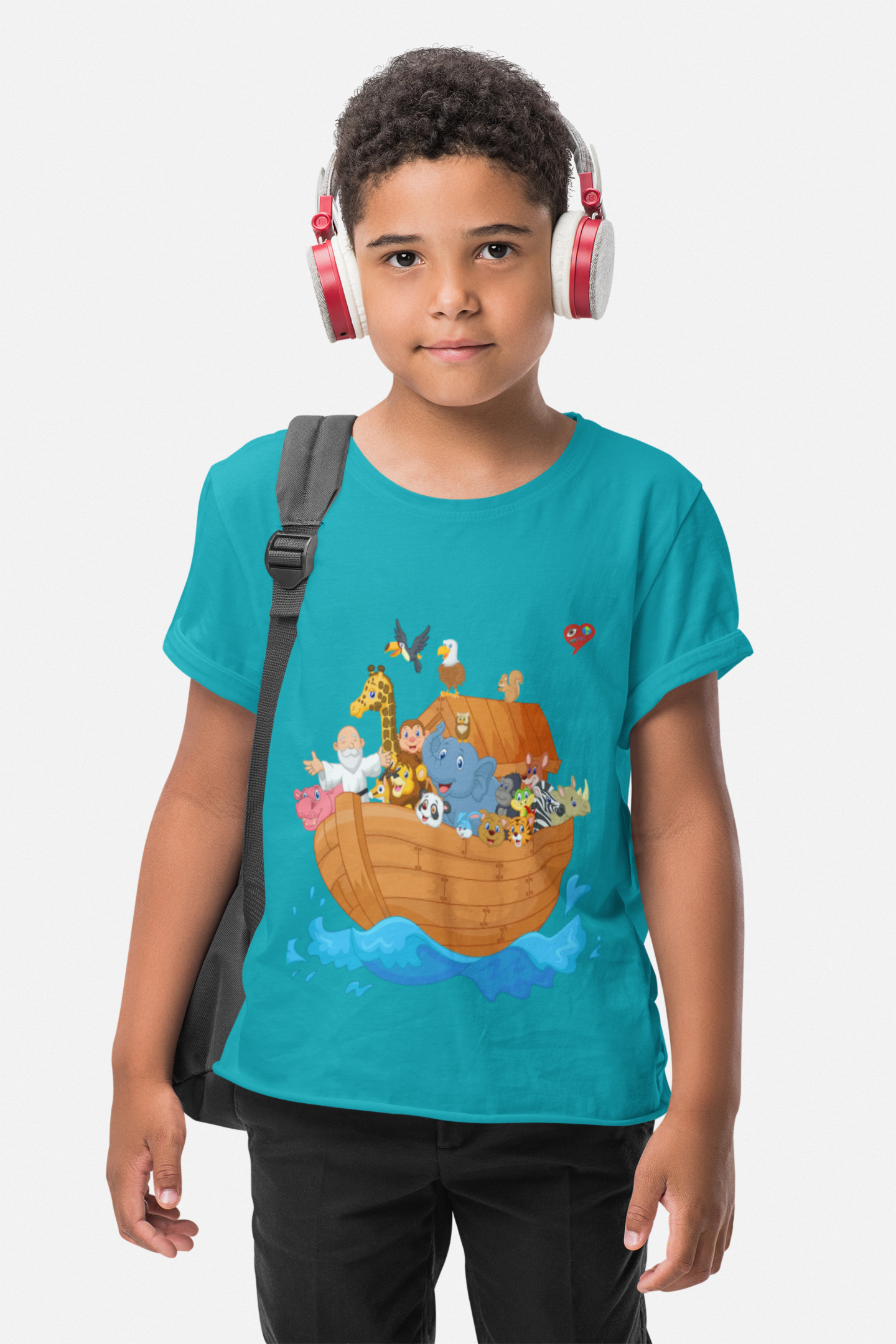 Kids Noah's Ark T-Shirt — Cute Animal Ark Tee for Toddlers product thumbnail image Kids Noah's Ark T-Shirt — Cute Animal Ark Tee for Toddlers product thumbnail image