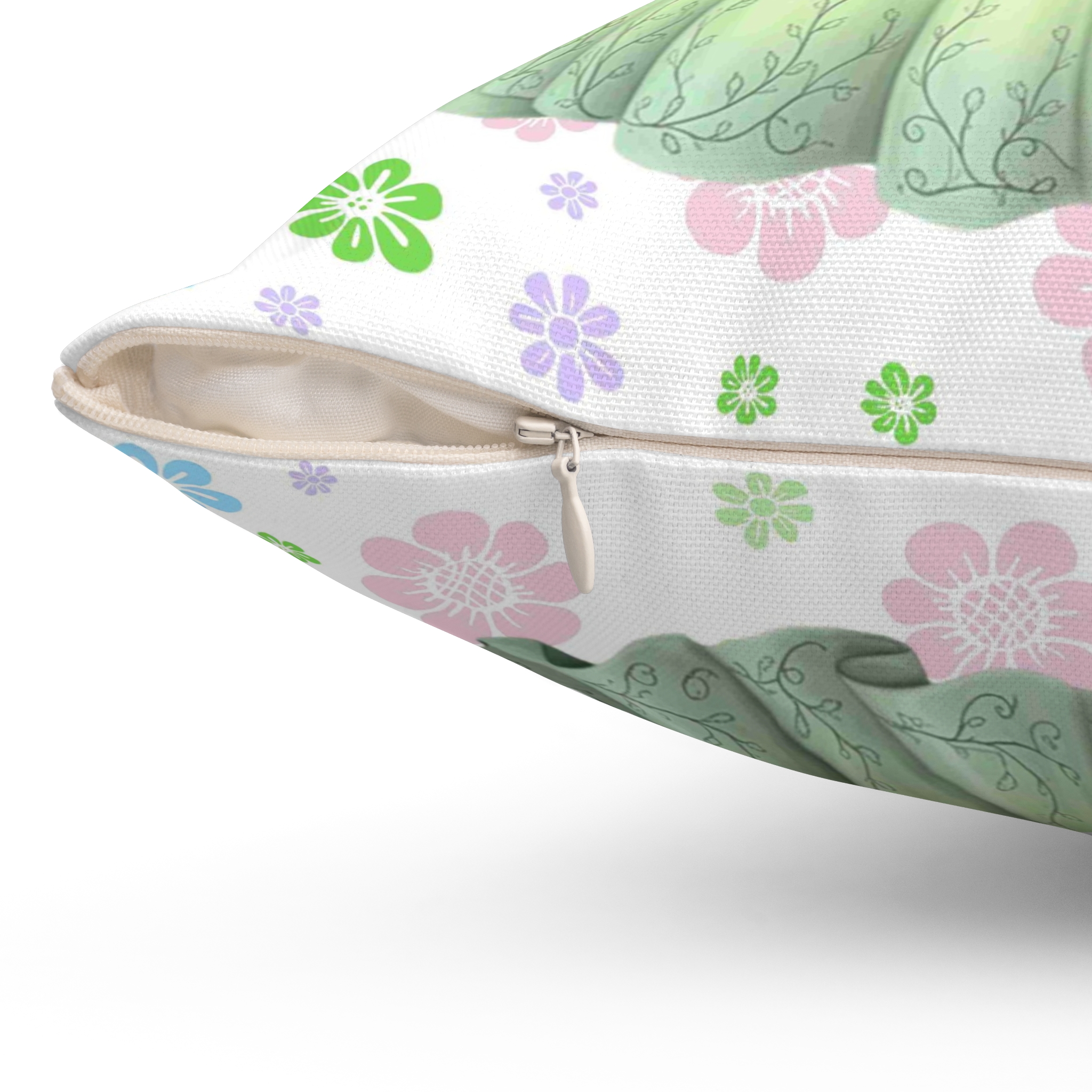 The Princess Collection Green Gown Throw Pillow | Spun Polyester Square Pillow, Couch Cushion product thumbnail image The Princess Collection Green Gown Throw Pillow | Spun Polyester Square Pillow, Couch Cushion product thumbnail image