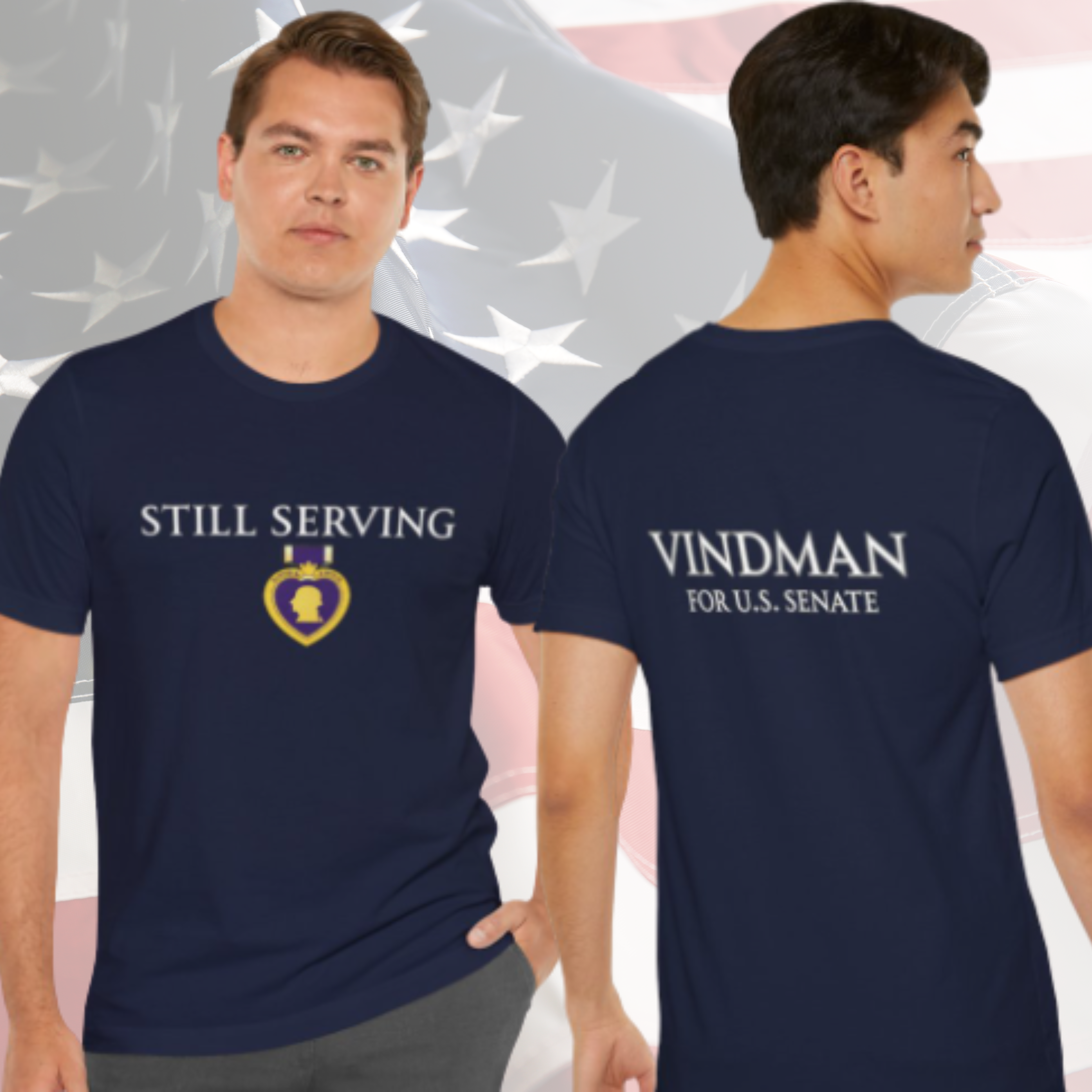 Double Sided "Still Serving" Vindman for Senate  product thumbnail image