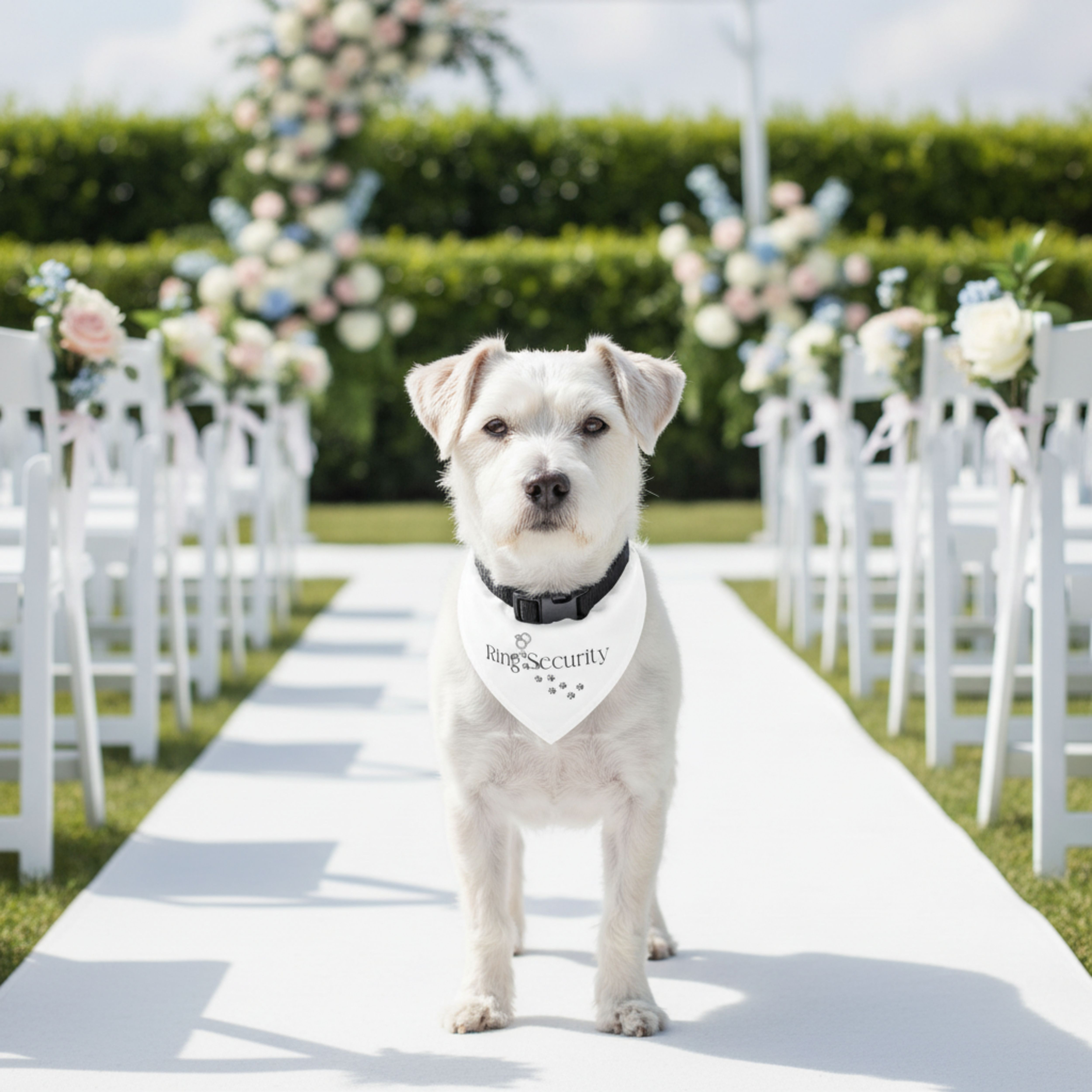 Wedding Ring Security Pet Bandana product thumbnail image Wedding Ring Security Pet Bandana product thumbnail image