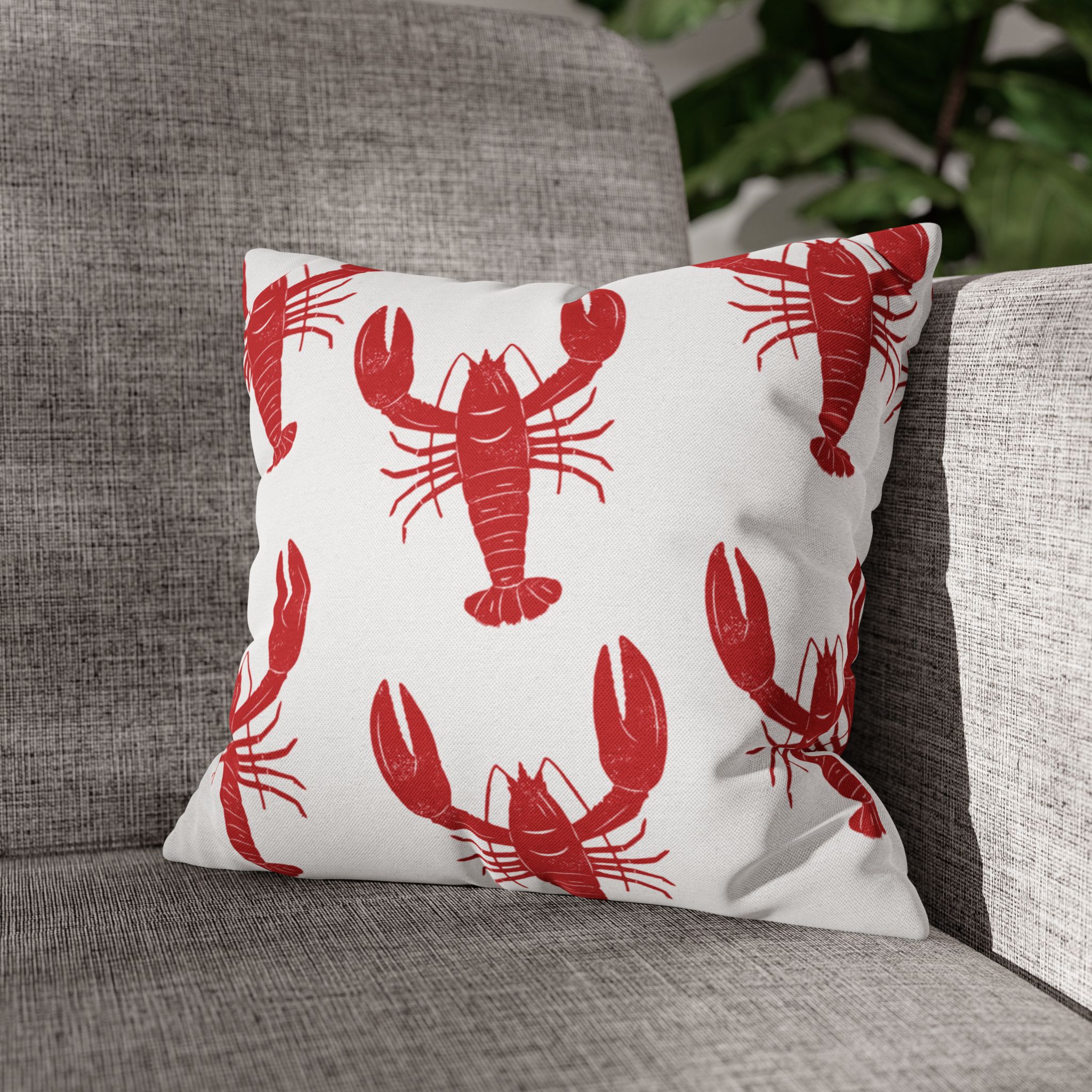 Red Lobster Coastal Cottage Pillows Pillows, 4 sizes product thumbnail image Red Lobster Coastal Cottage Pillows Pillows, 4 sizes product thumbnail image