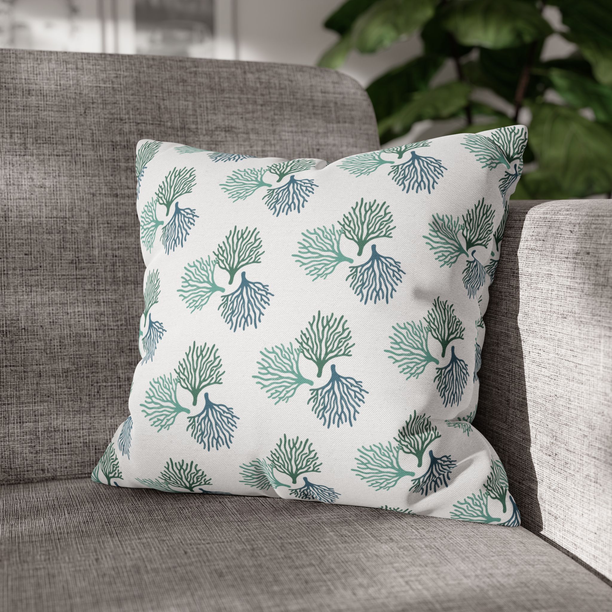 Coastal Coral Accent Pillows, 4 sizes product thumbnail image