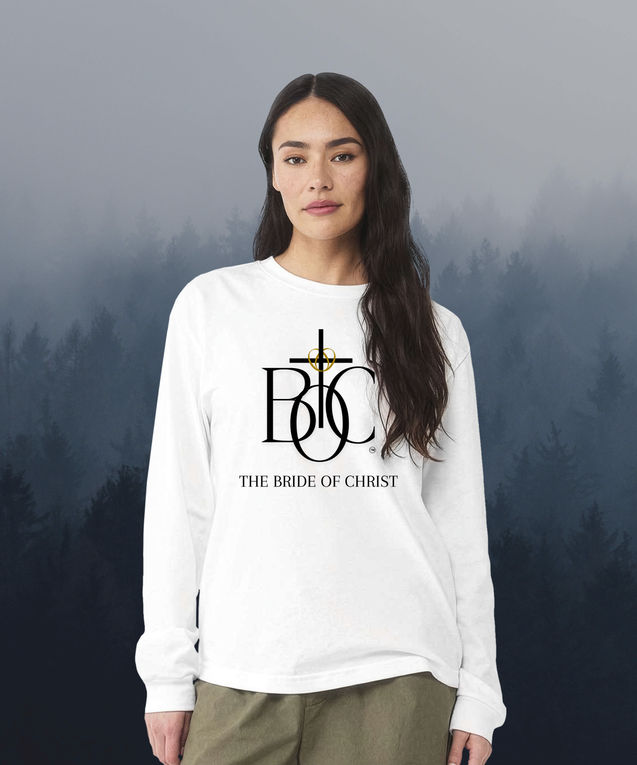 Heavyweight Long Sleeve Tee — TBOC Black Logo product thumbnail image Heavyweight Long Sleeve Tee — TBOC Black Logo product thumbnail image