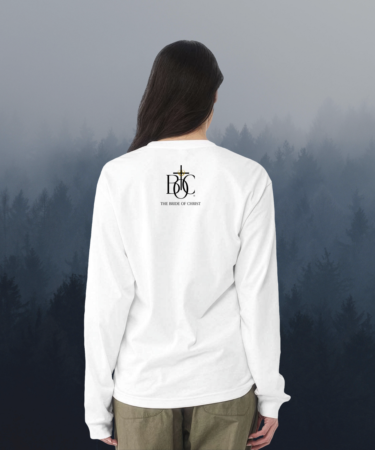 Heavyweight Long Sleeve Tee — TBOC Black Logo product thumbnail image