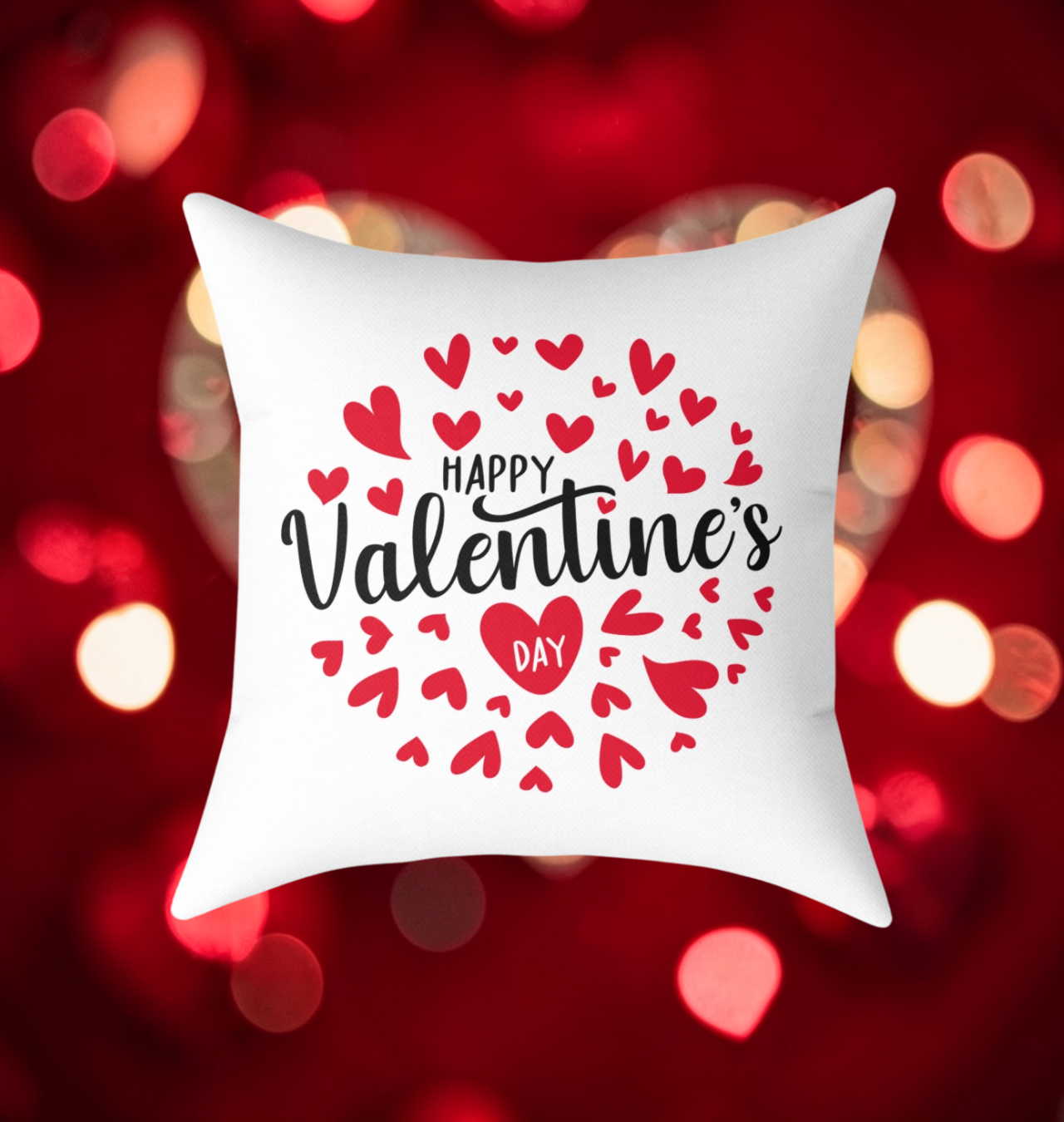 Valentine's Day Canvas Pillow product thumbnail image
