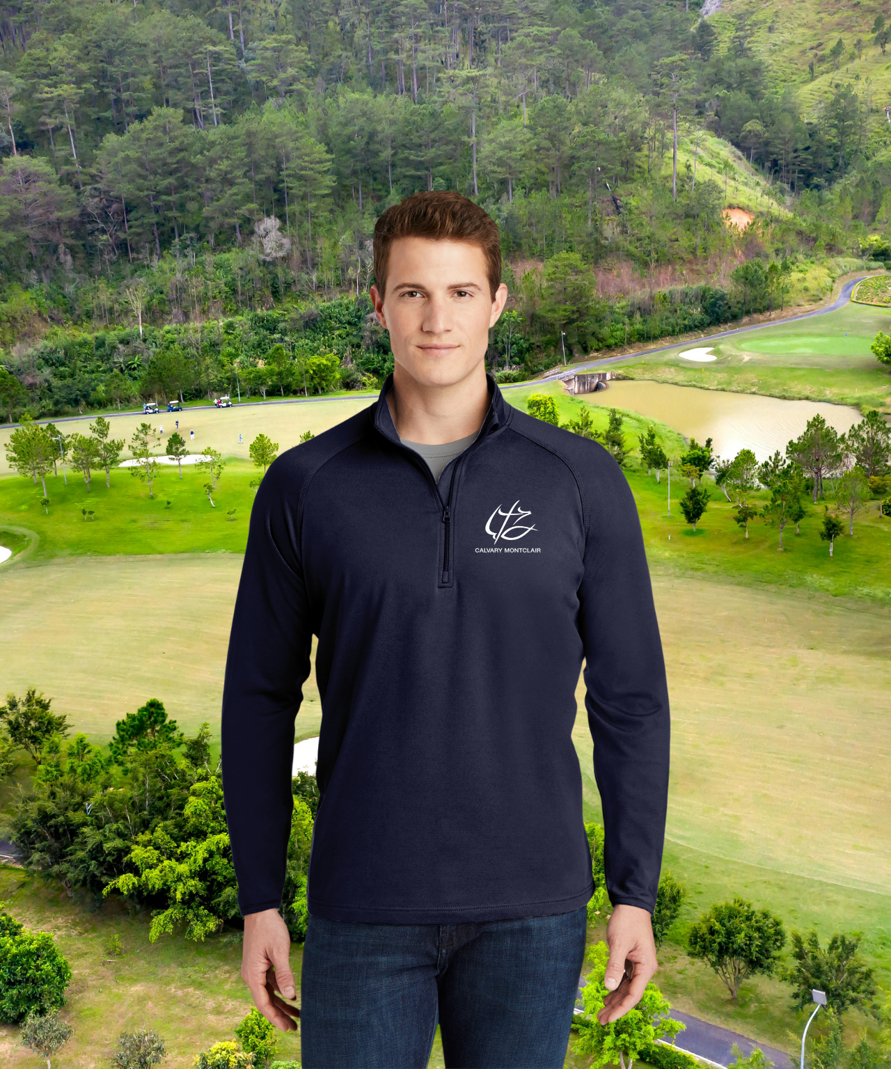 CM Quarter-Zip  — "CM Dove Collection" product thumbnail image