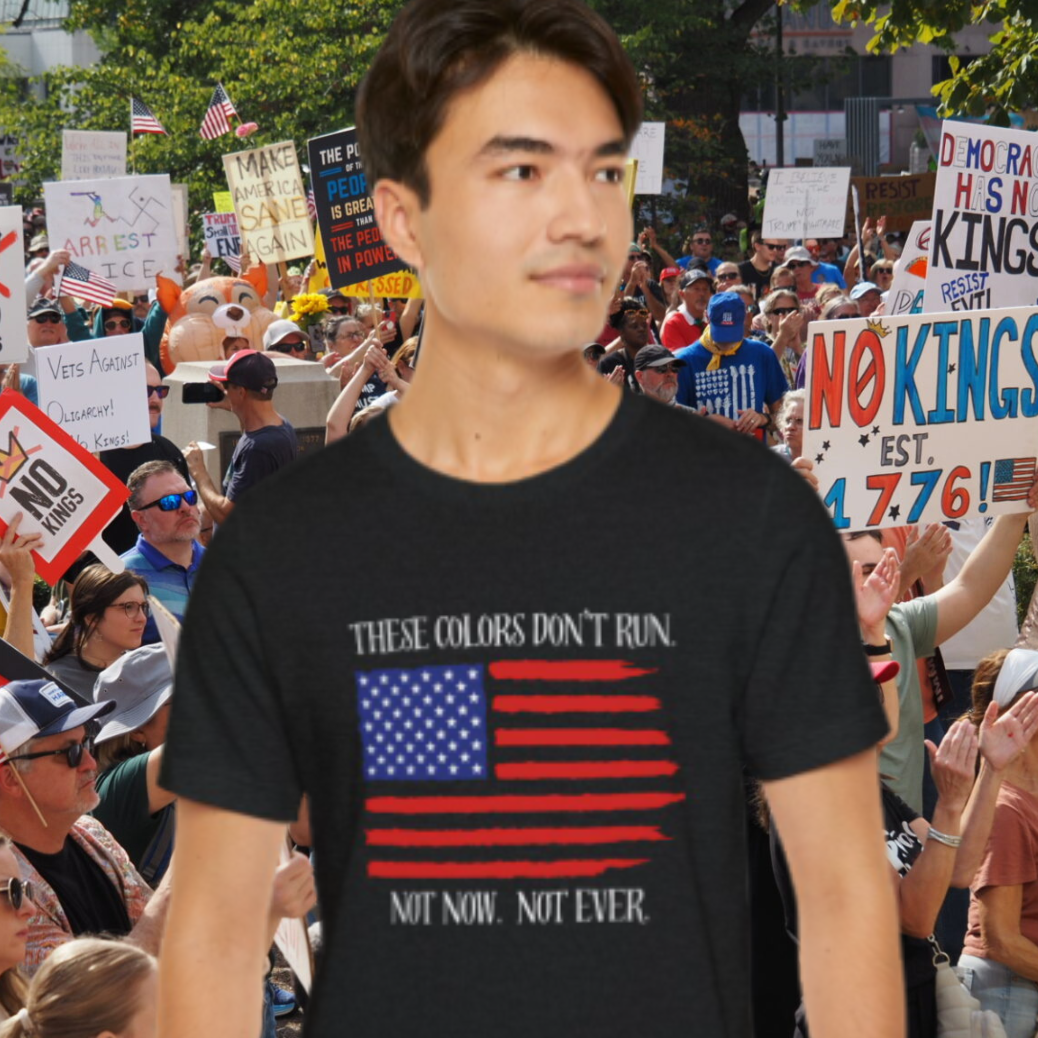 No Kings! Tee —  Protest Shirt