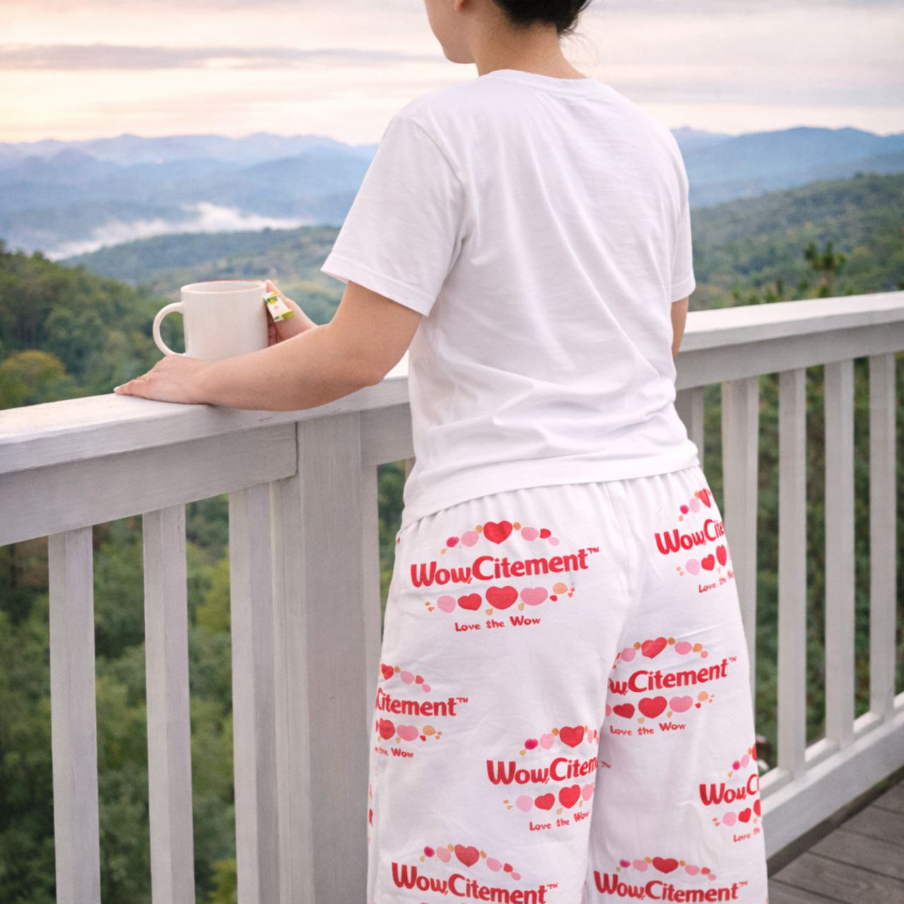 Love the Wow™ – AOP Silky Satin Women’s Pajamas (White Base / Valentine Red Print) | Romantic Loungewear Set | Perfect Valentine, Anniversary & Bridal Gift product thumbnail image Love the Wow™ – AOP Silky Satin Women’s Pajamas (White Base / Valentine Red Print) | Romantic Loungewear Set | Perfect Valentine, Anniversary & Bridal Gift product thumbnail image