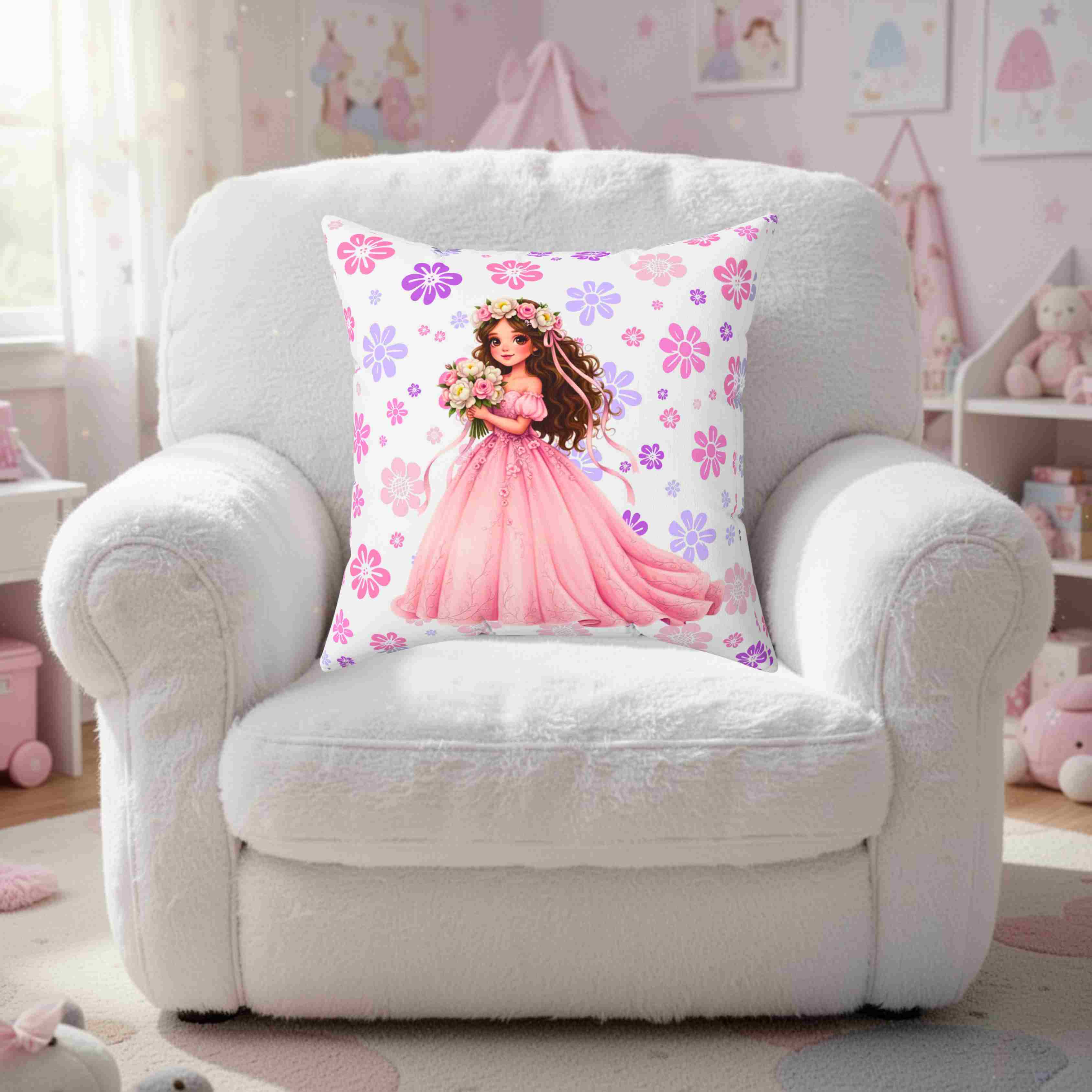 Princess Pillows | Princess Cushions | Princess Pillows Personalilzeable product thumbnail image