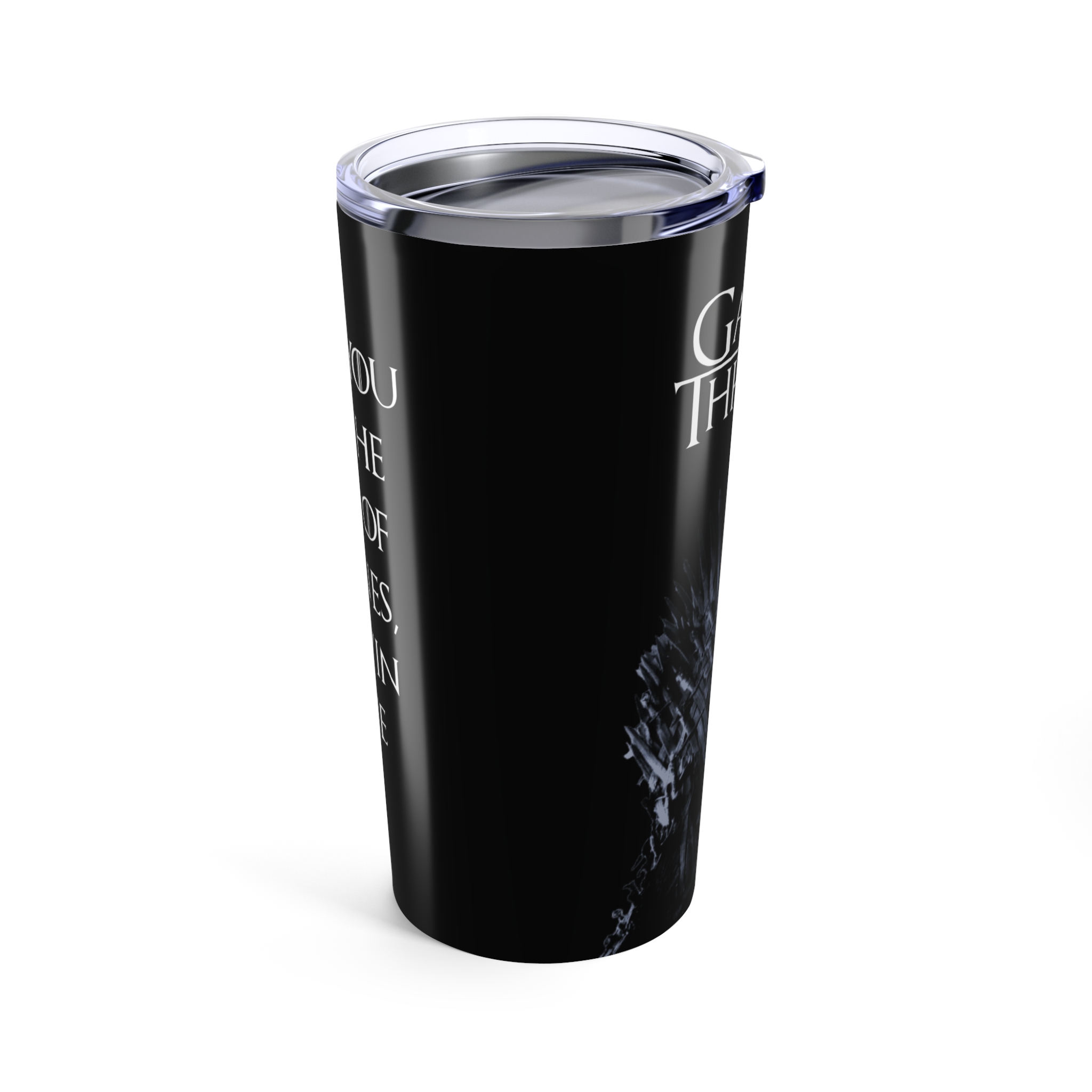 The Iron Throne Tumbler - Game of Thrones | 20oz Insulated Travel Cup product thumbnail image The Iron Throne Tumbler - Game of Thrones | 20oz Insulated Travel Cup product thumbnail image
