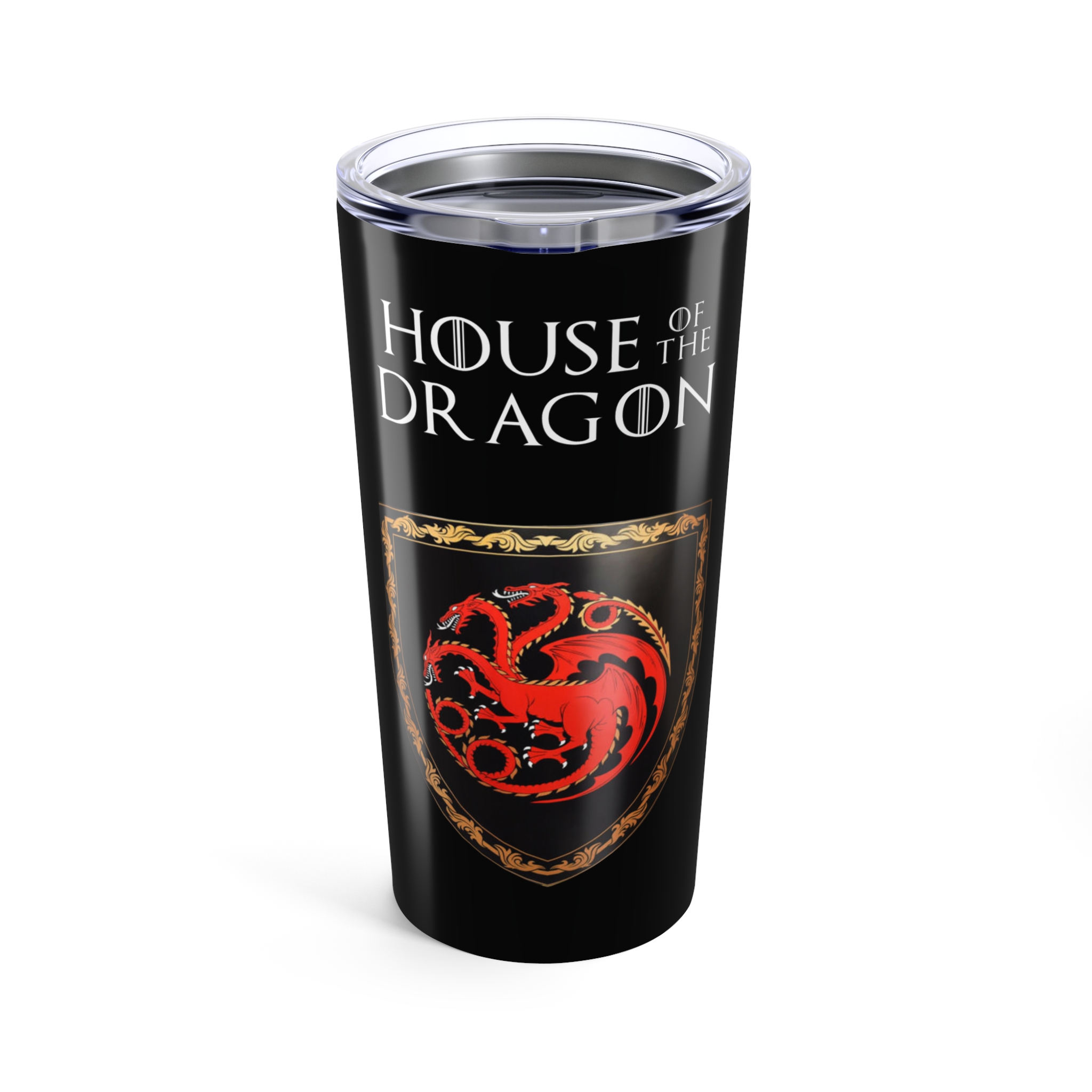 House of the Dragon Tumbler - Game of Thrones | 20oz Insulated Travel Cup product thumbnail image House of the Dragon Tumbler - Game of Thrones | 20oz Insulated Travel Cup product thumbnail image
