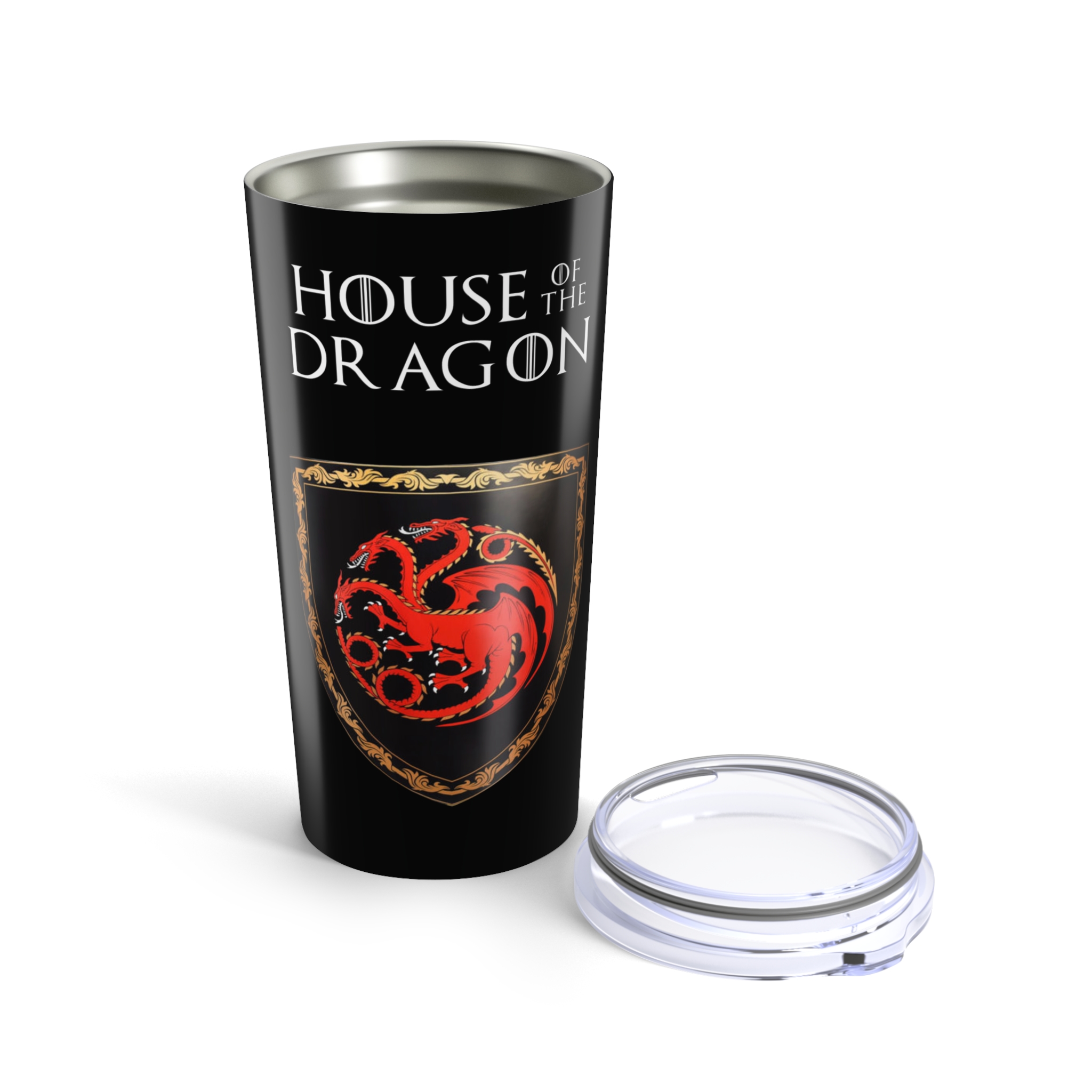 House of the Dragon Tumbler - Game of Thrones | 20oz Insulated Travel Cup product thumbnail image