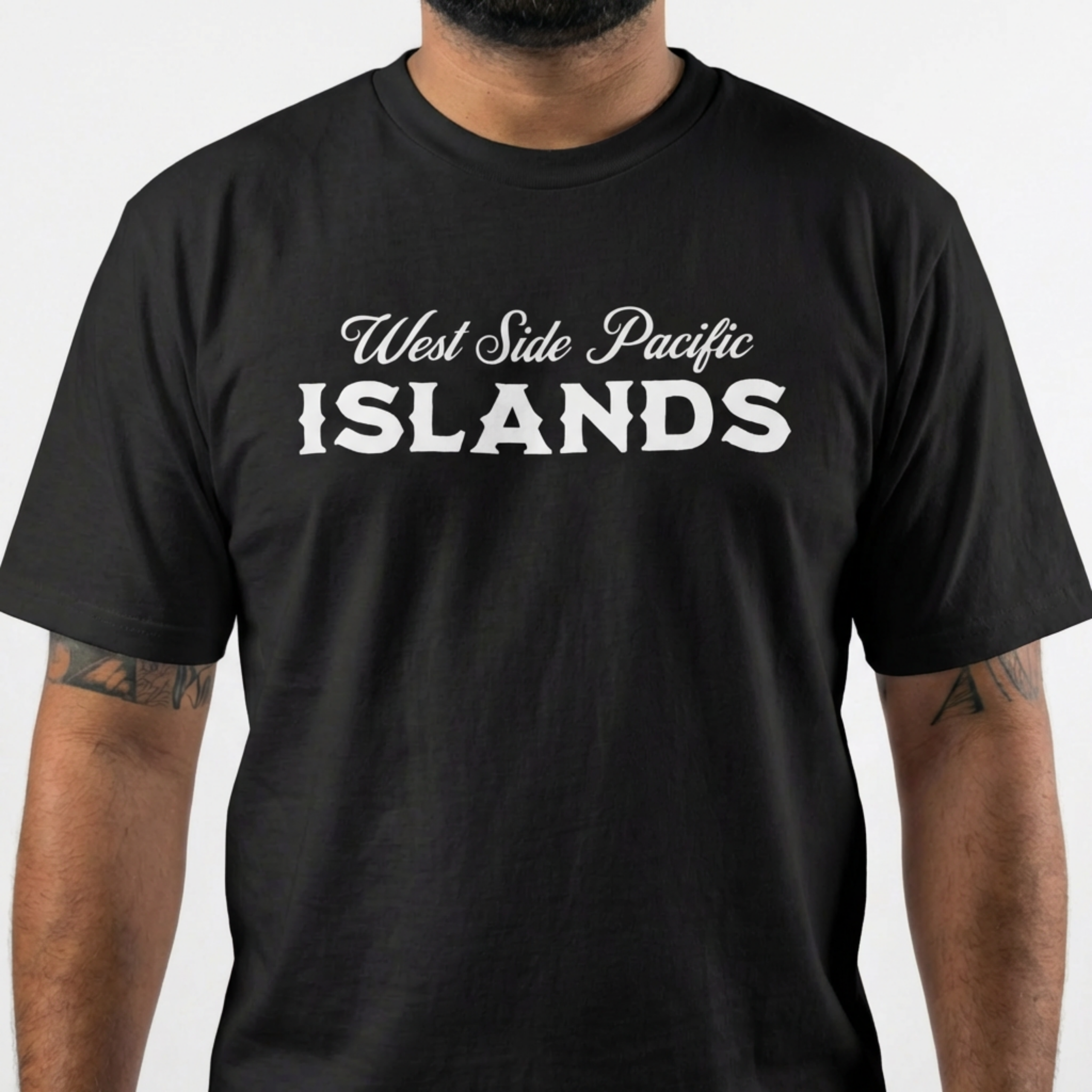 Islands Graphic Tee — "West Side Pacific" Casual Oversized T-Shirt product thumbnail image