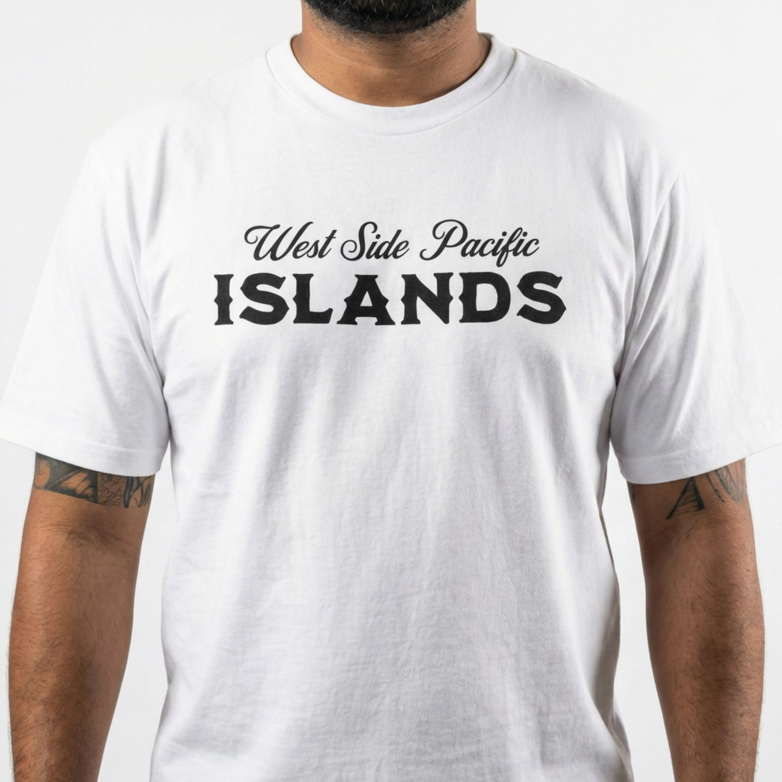 Islands Graphic Tee — "West Side Pacific" Casual Oversized T-Shirt product thumbnail image Islands Graphic Tee — "West Side Pacific" Casual Oversized T-Shirt product thumbnail image