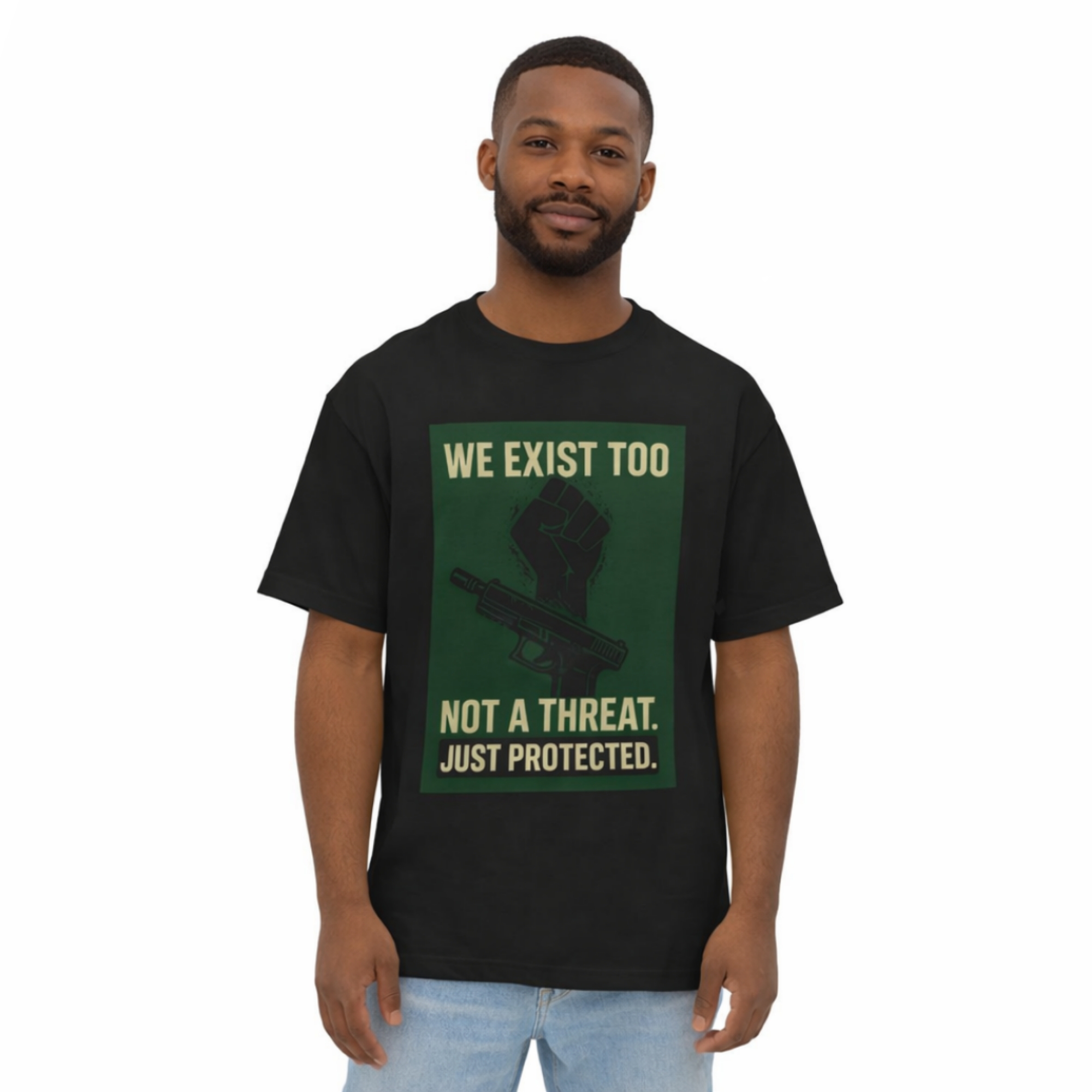 BNB We Exist Comfy Box Tee product thumbnail image