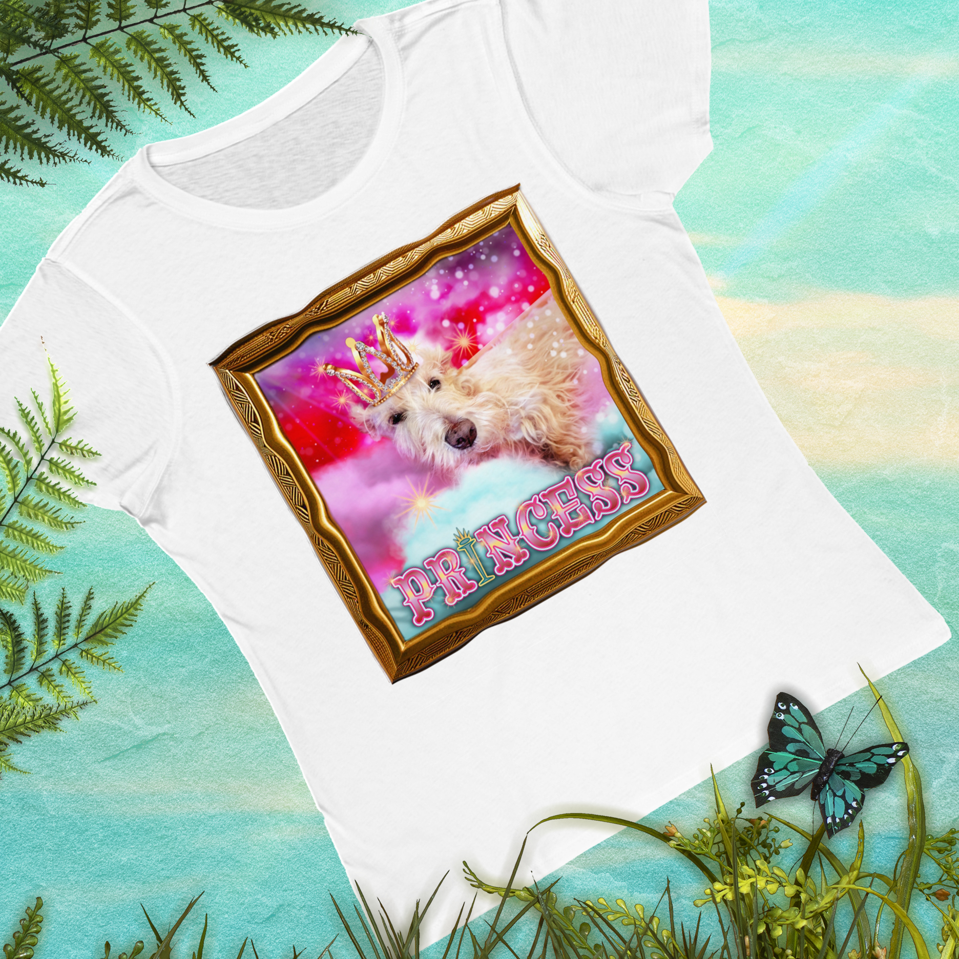 Organic Women's Tee - Princess Scottie  product thumbnail image