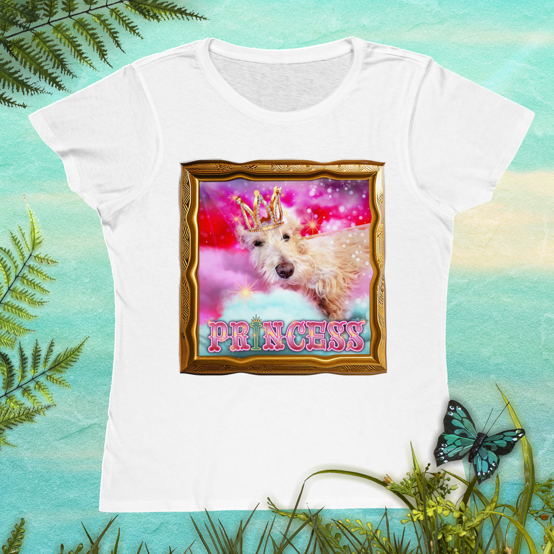 Organic Women's Tee - Princess Scottie product thumbnail image Organic Women's Tee - Princess Scottie product thumbnail image