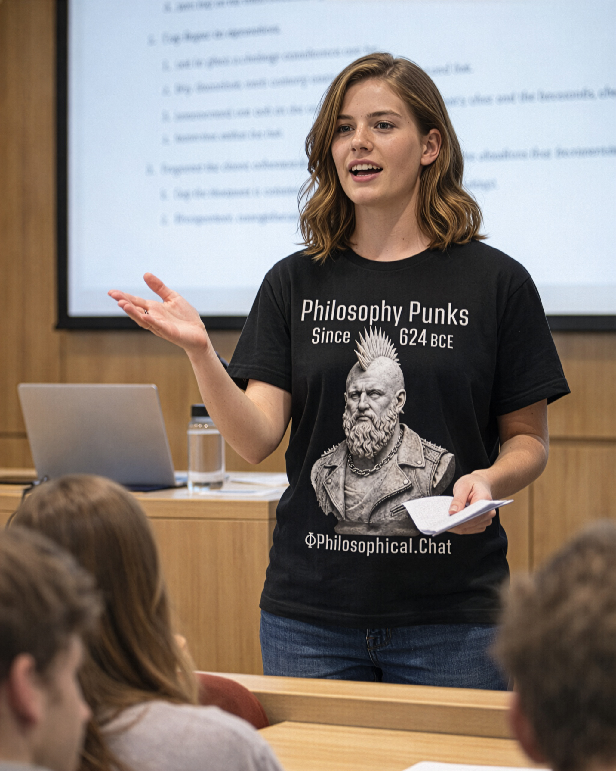 Philosophy Punks, US Stock - Unisex T-Shirt product thumbnail image