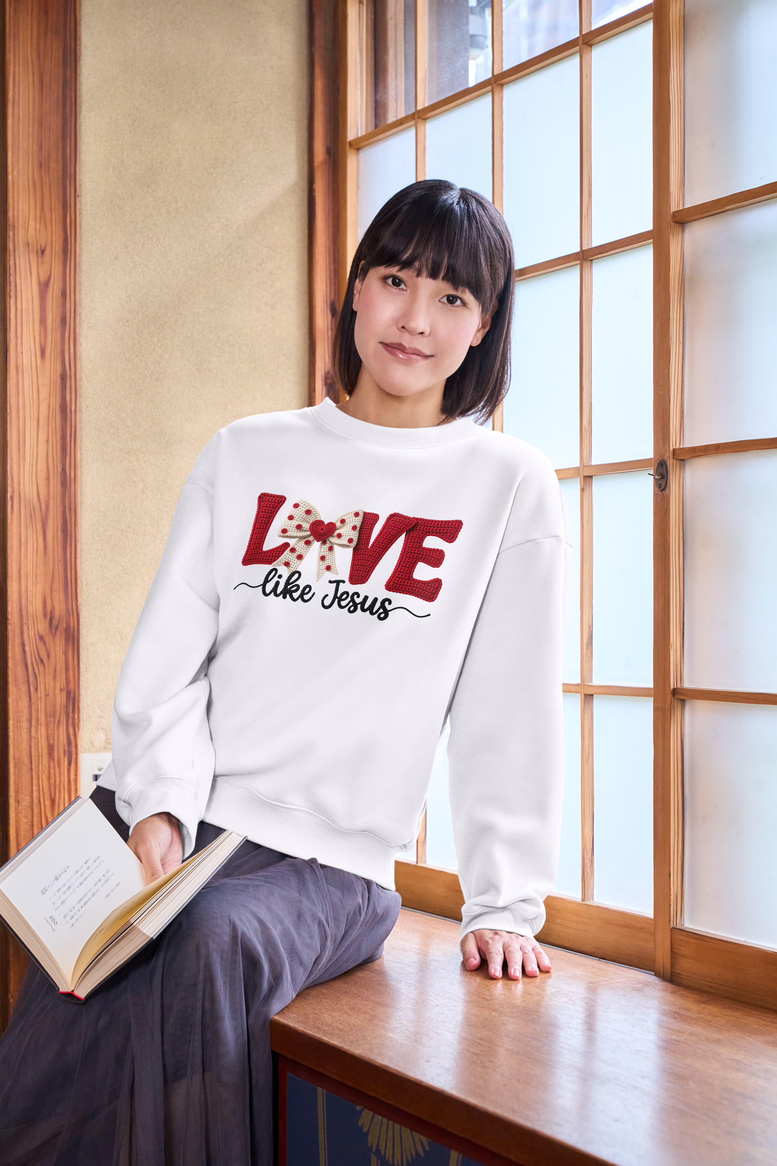 Love Like Jesus Valentine Long Sleeve T-Shirt