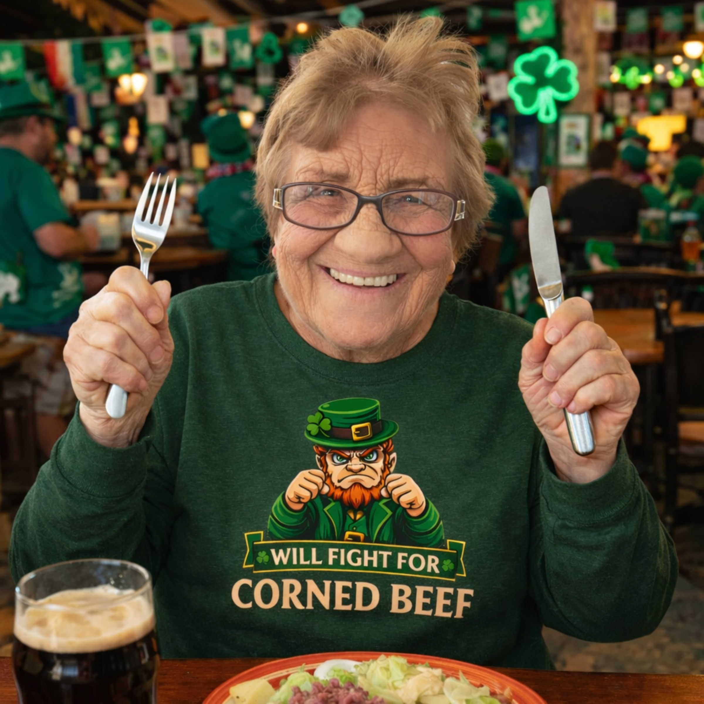 St. Patrick's Day 2026 Kingson Signature Long Sleeve Tee 