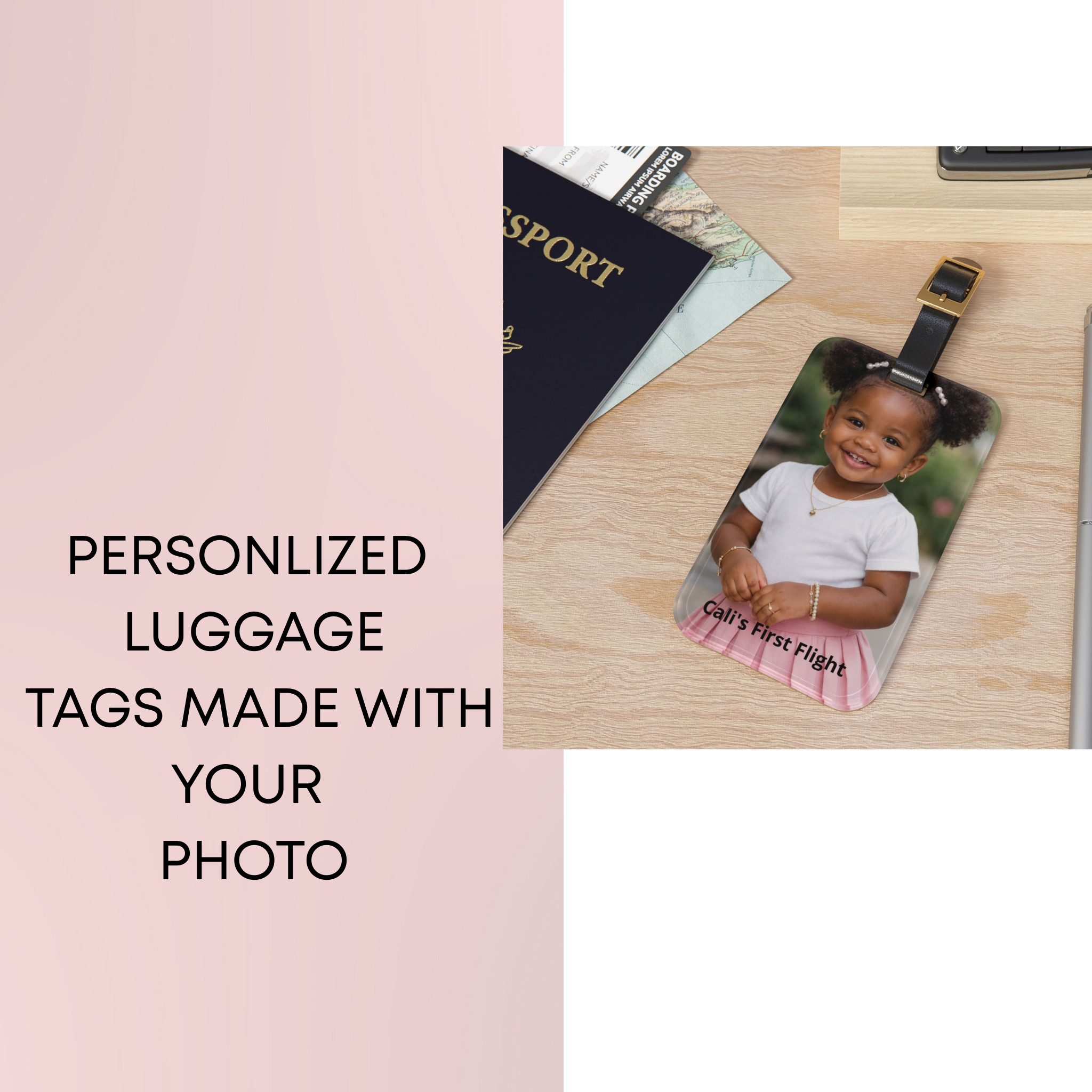 Photo Luggage Tag — Personalized Tag for any occasion product thumbnail image Photo Luggage Tag — Personalized Tag for any occasion product thumbnail image