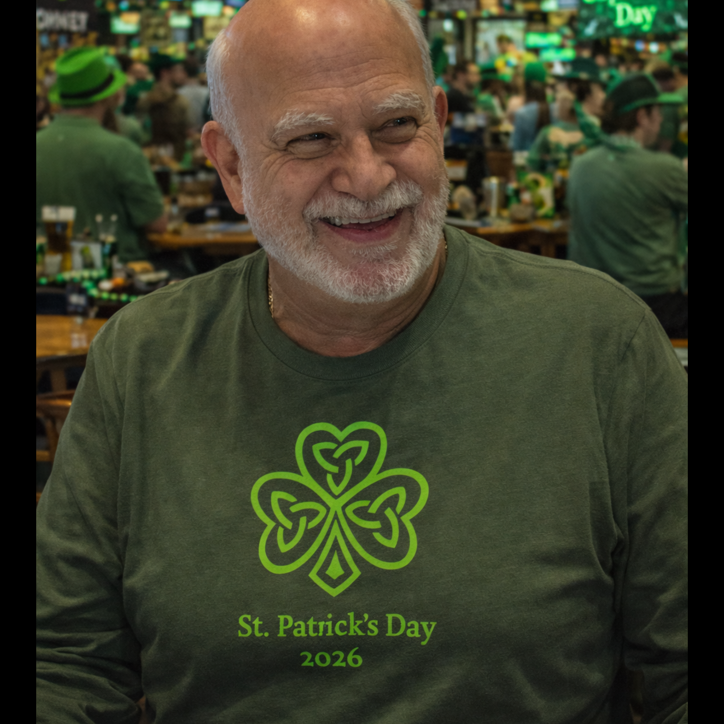 St. Patrick's Day 2026 Long Sleeve Tee  product thumbnail image