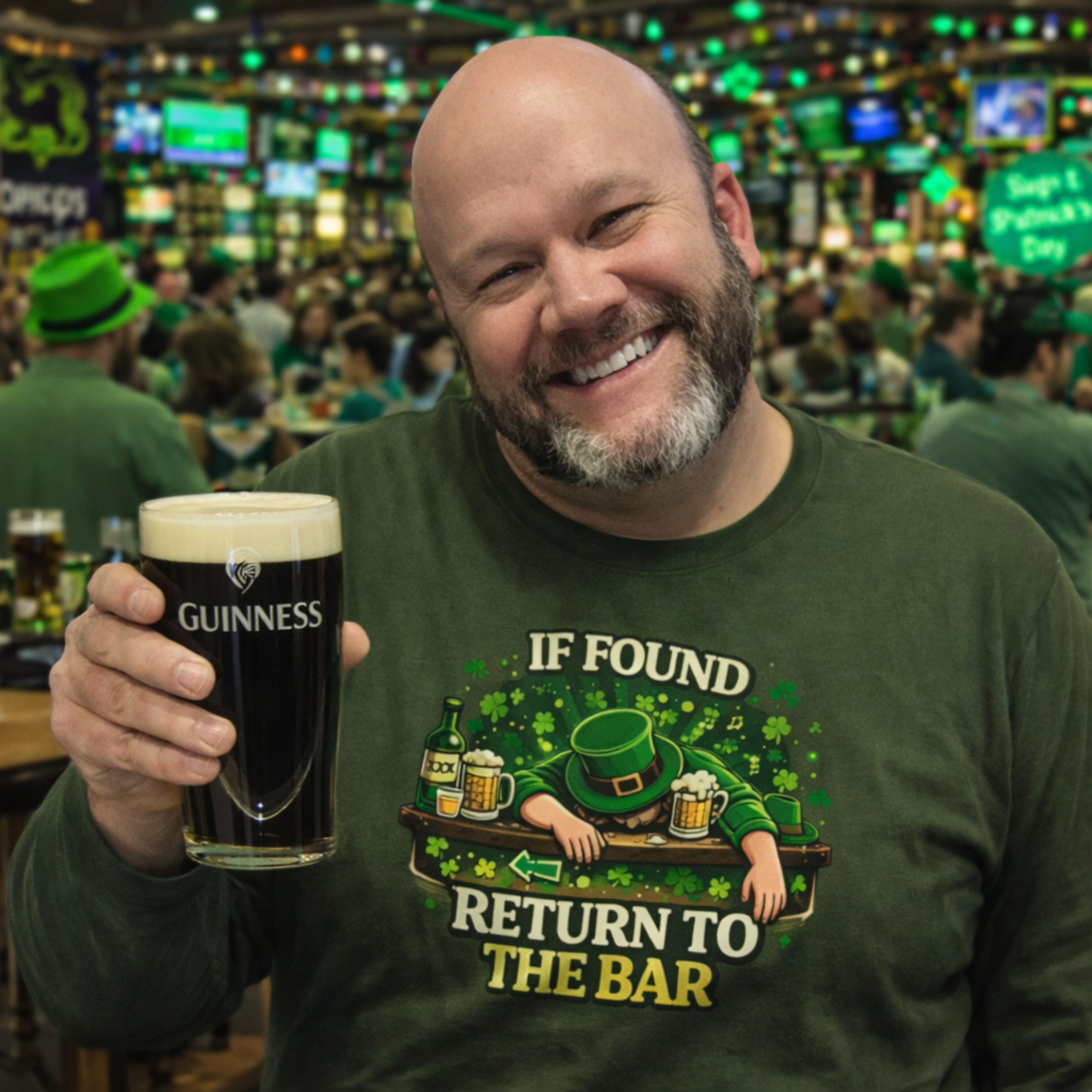 St. Patrick's Day 2026 Long Sleeve Tee product thumbnail image St. Patrick's Day 2026 Long Sleeve Tee product thumbnail image