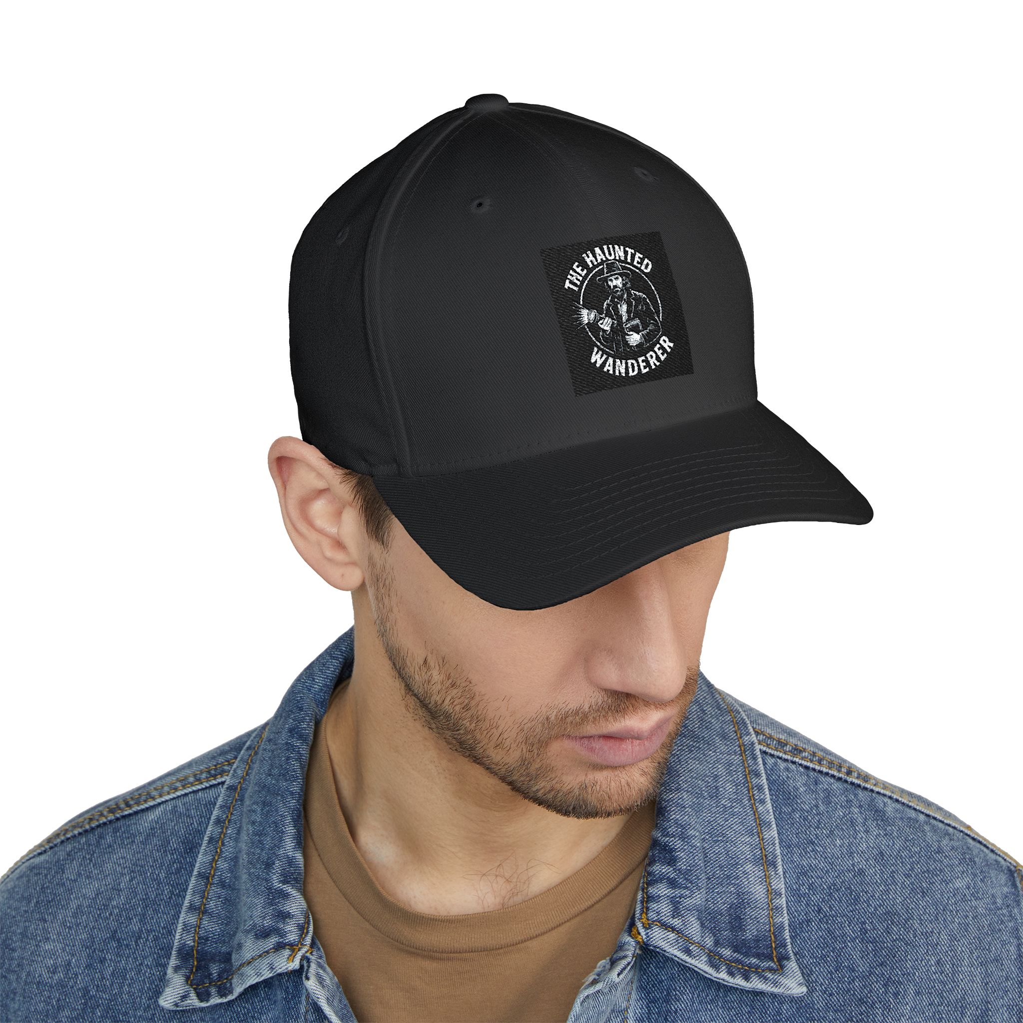 Embroidered 'The Haunted Wanderer' Cap — product thumbnail image Embroidered 'The Haunted Wanderer' Cap — product thumbnail image