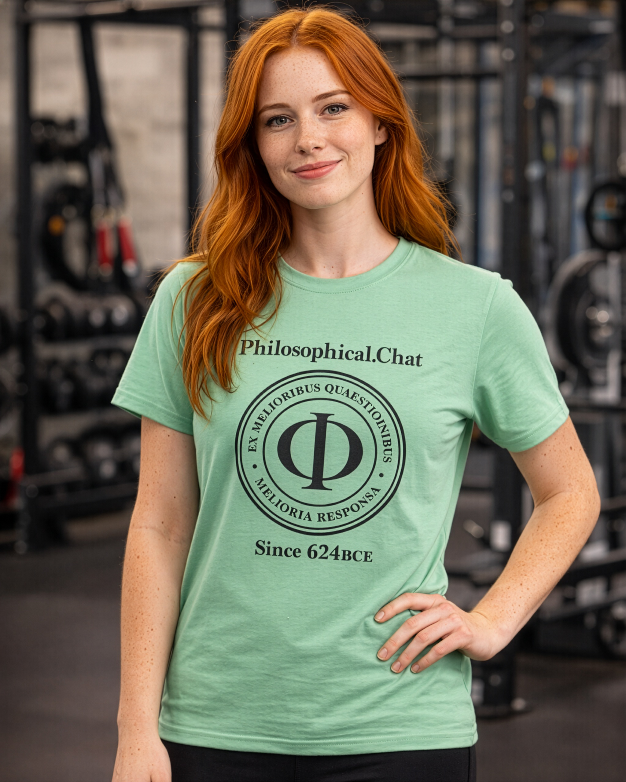 Philosophical Motto, US Stock. light colors - Unisex T-shirt product thumbnail image Philosophical Motto, US Stock. light colors - Unisex T-shirt product thumbnail image