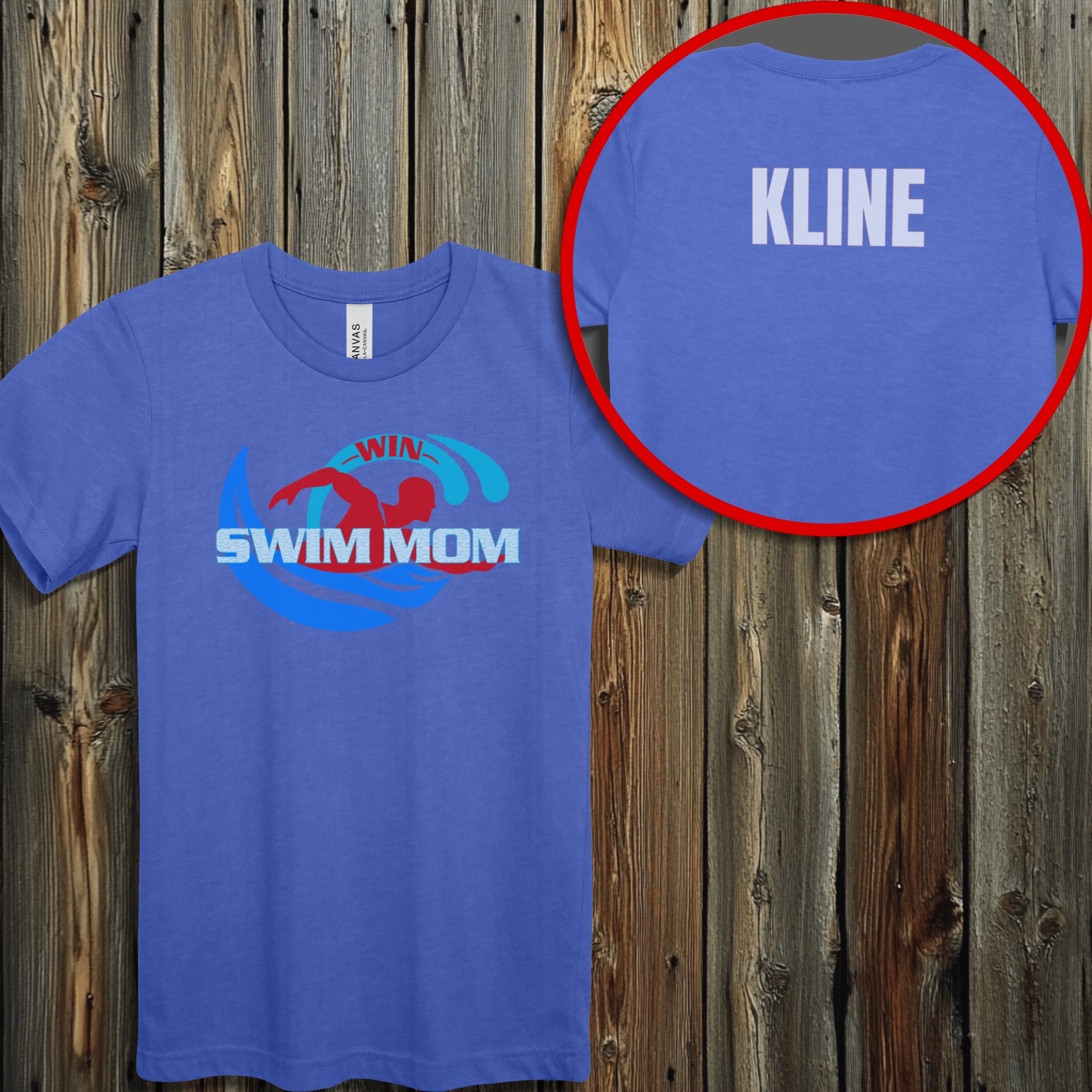 ADULT BELLA CANVAS - Swim Mom product thumbnail image