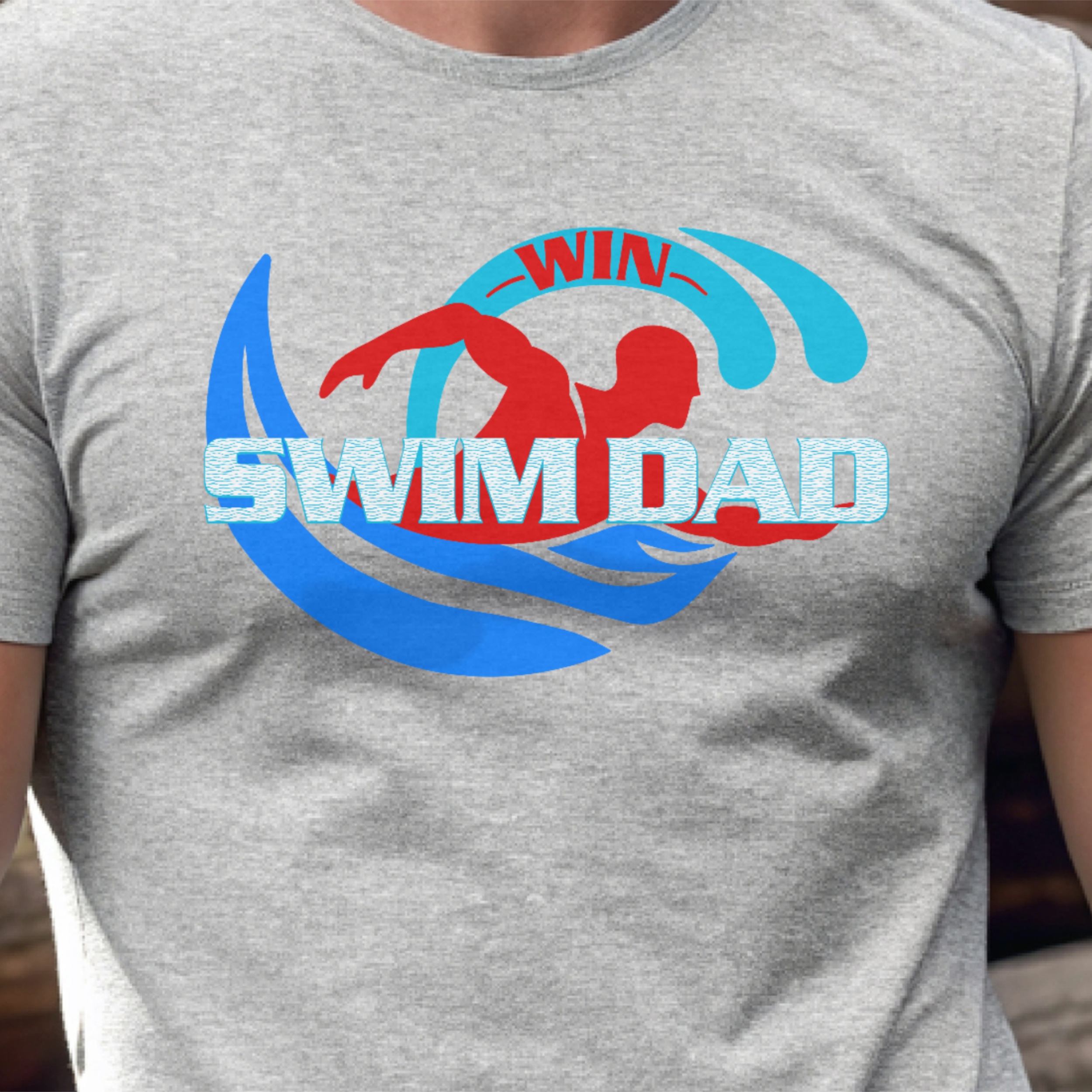 ADULT BELLA CANVAS - Swim Dad product thumbnail image